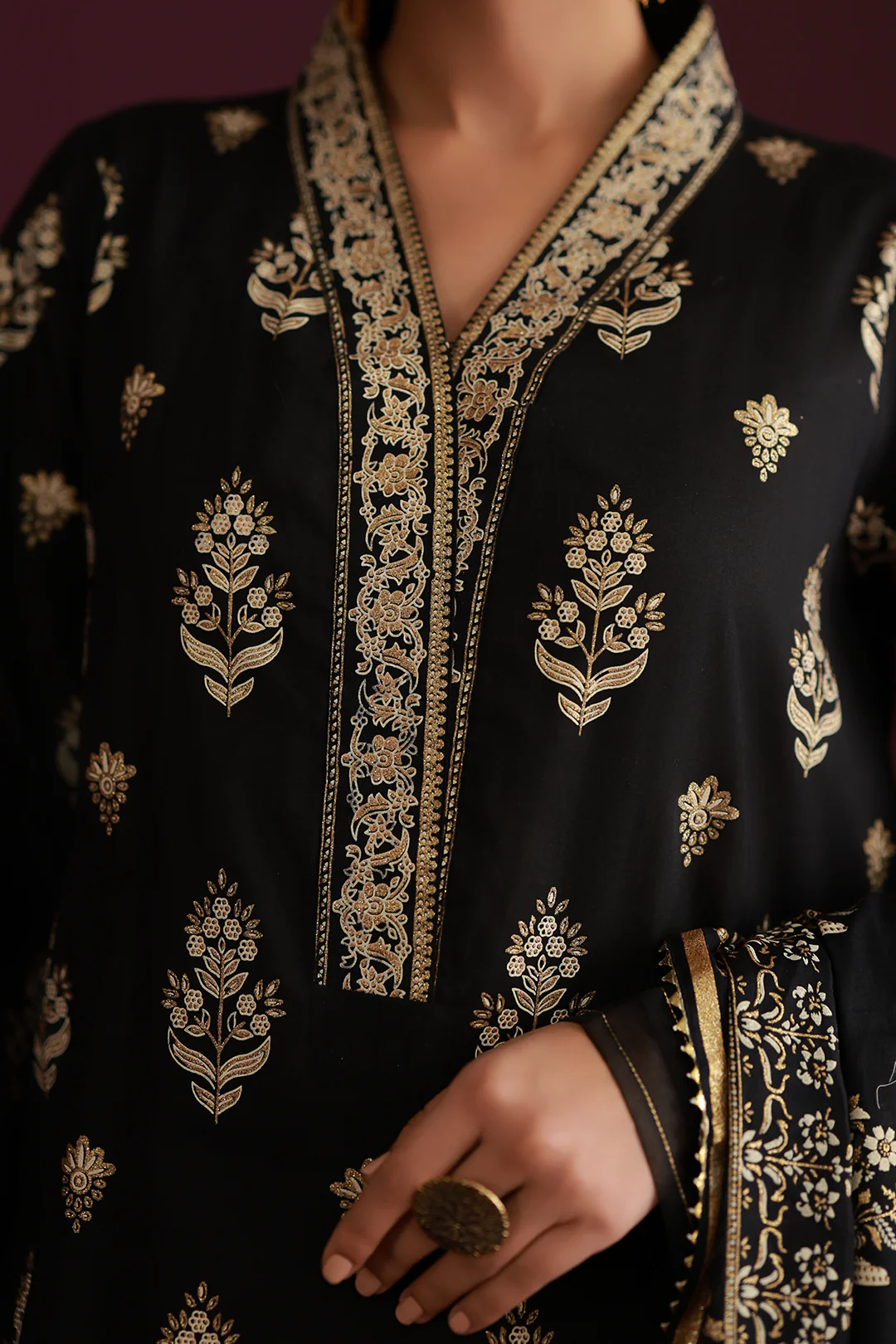 Shirt Shalwar Dupatta - 0436 - Image 6