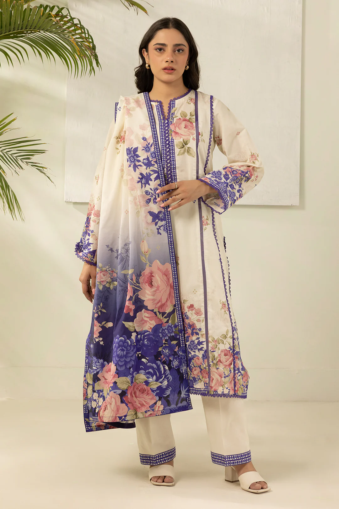 Shirt Shalwar Dupatta - 0476 - Image 3