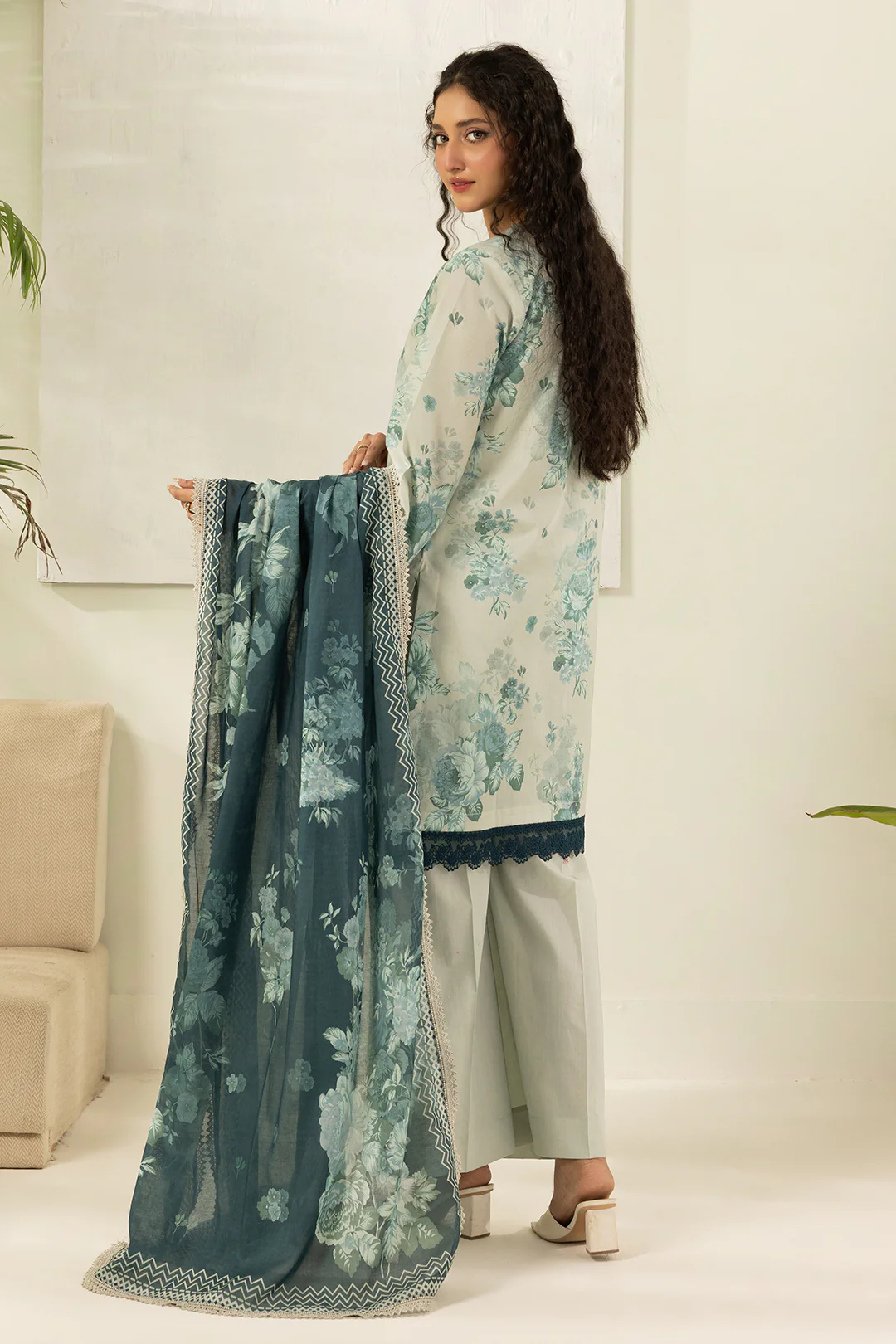Shirt Shalwar Dupatta - 0483 - Image 11