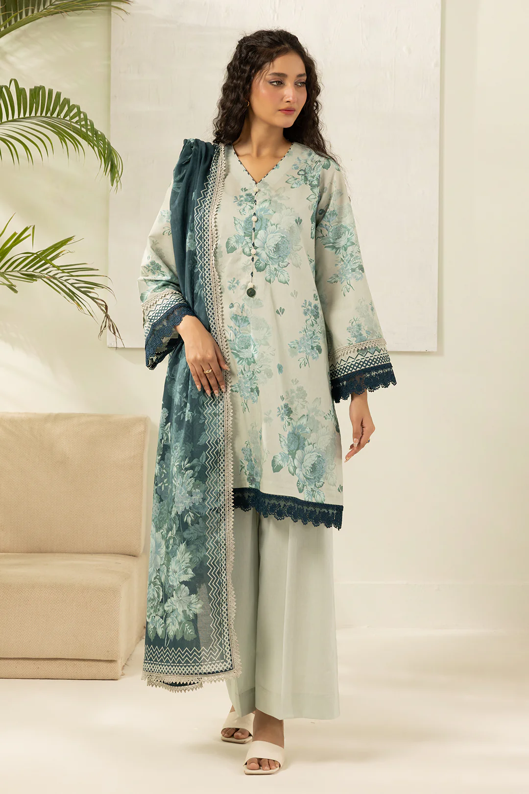 Shirt Shalwar Dupatta - 0483 - Image 3