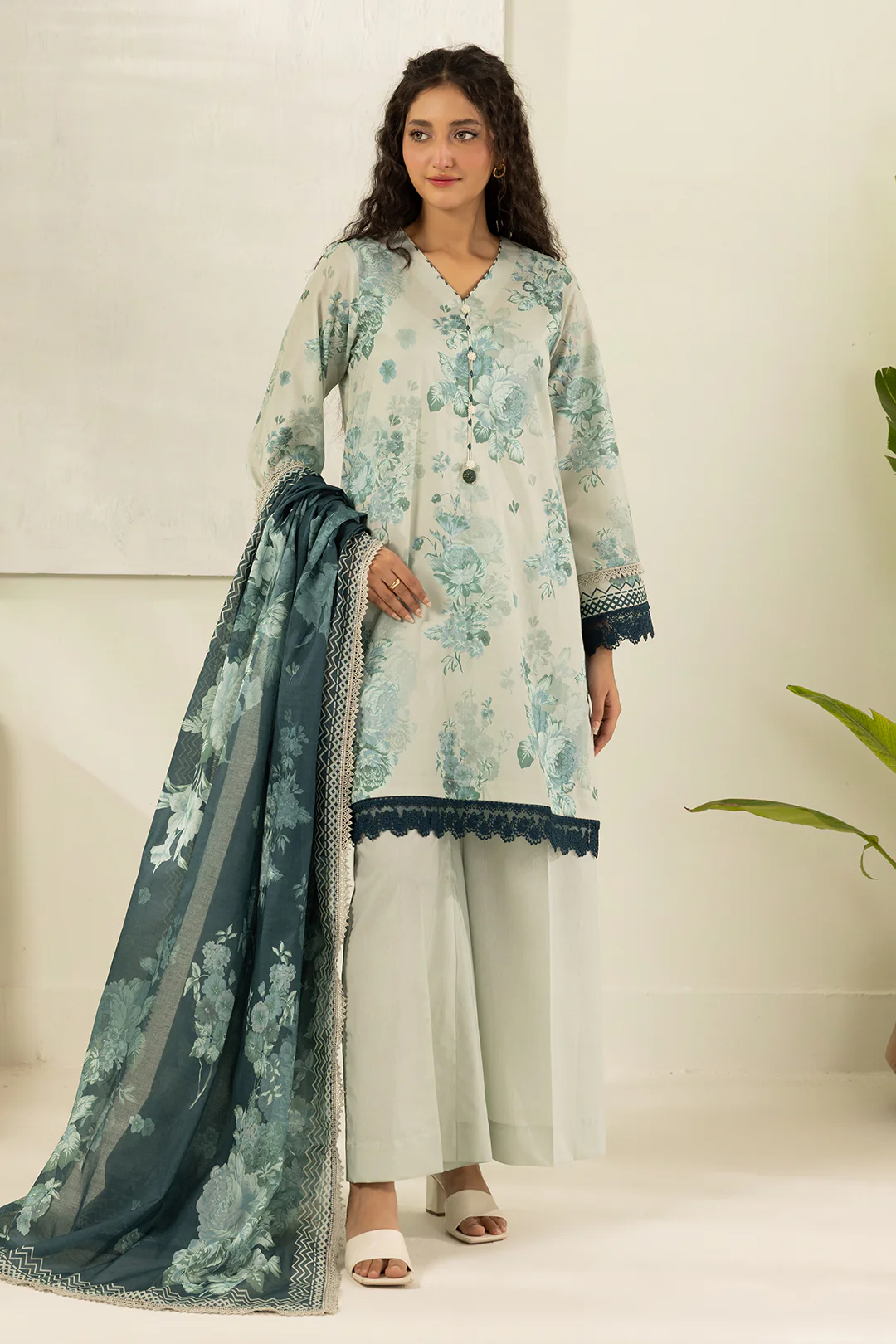 Shirt Shalwar Dupatta - 0483 - Image 9