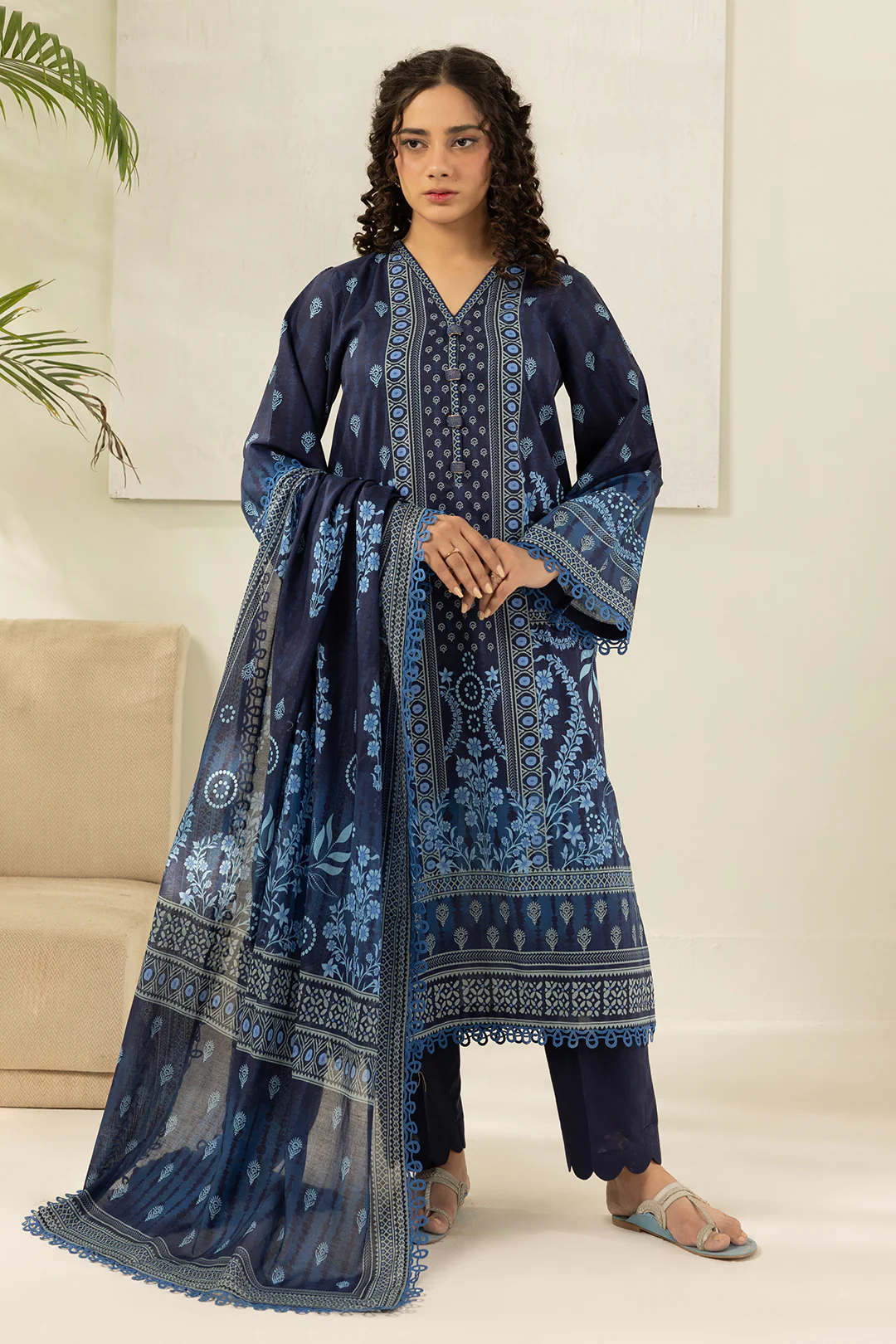 Shirt Shalwar Dupatta - 0493 - Image 3