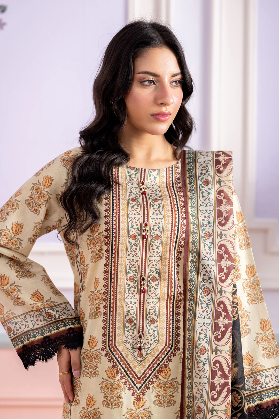 Shirt Shalwar Dupatta - 0539 - Image 6