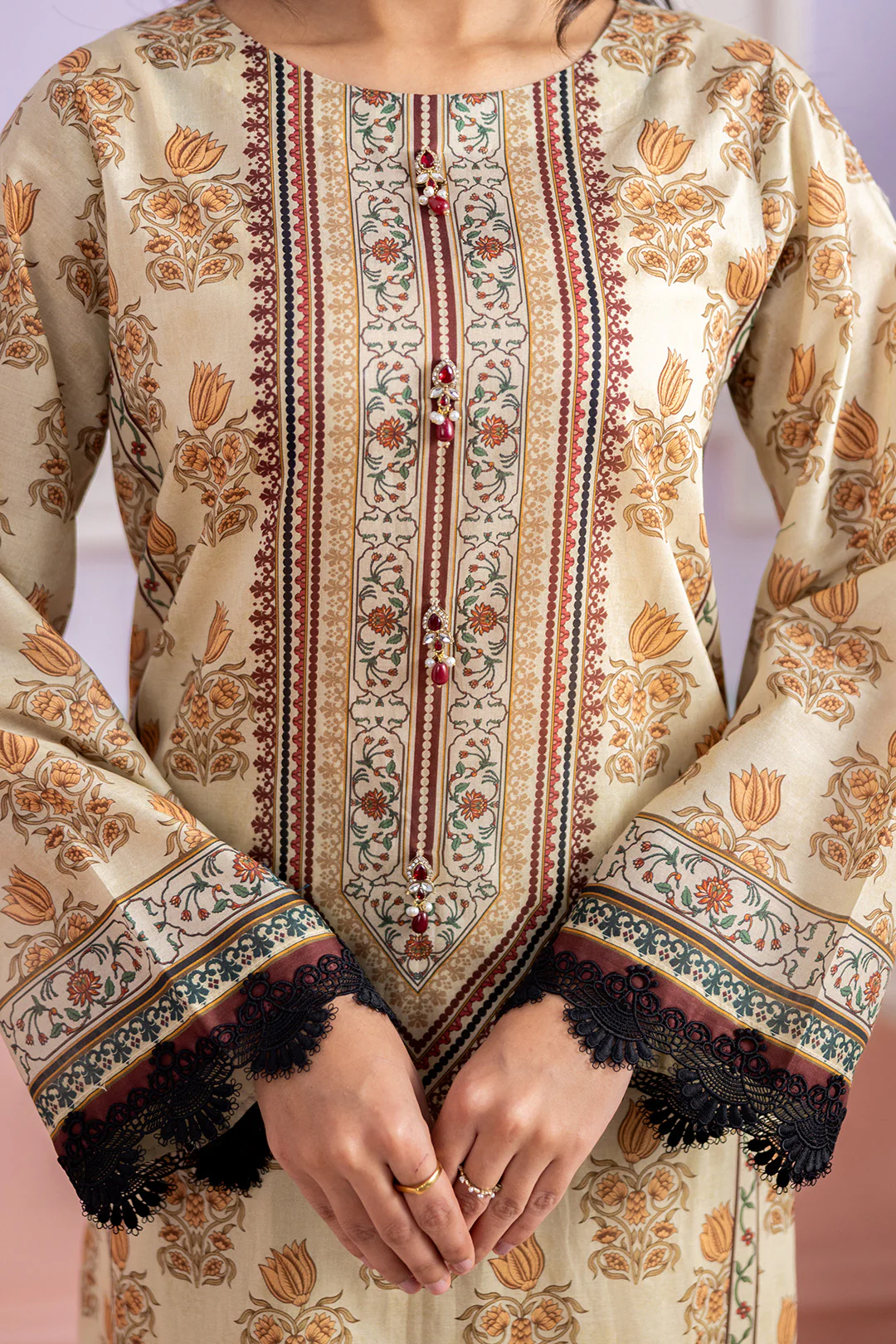 Shirt Shalwar Dupatta - 0539 - Image 8