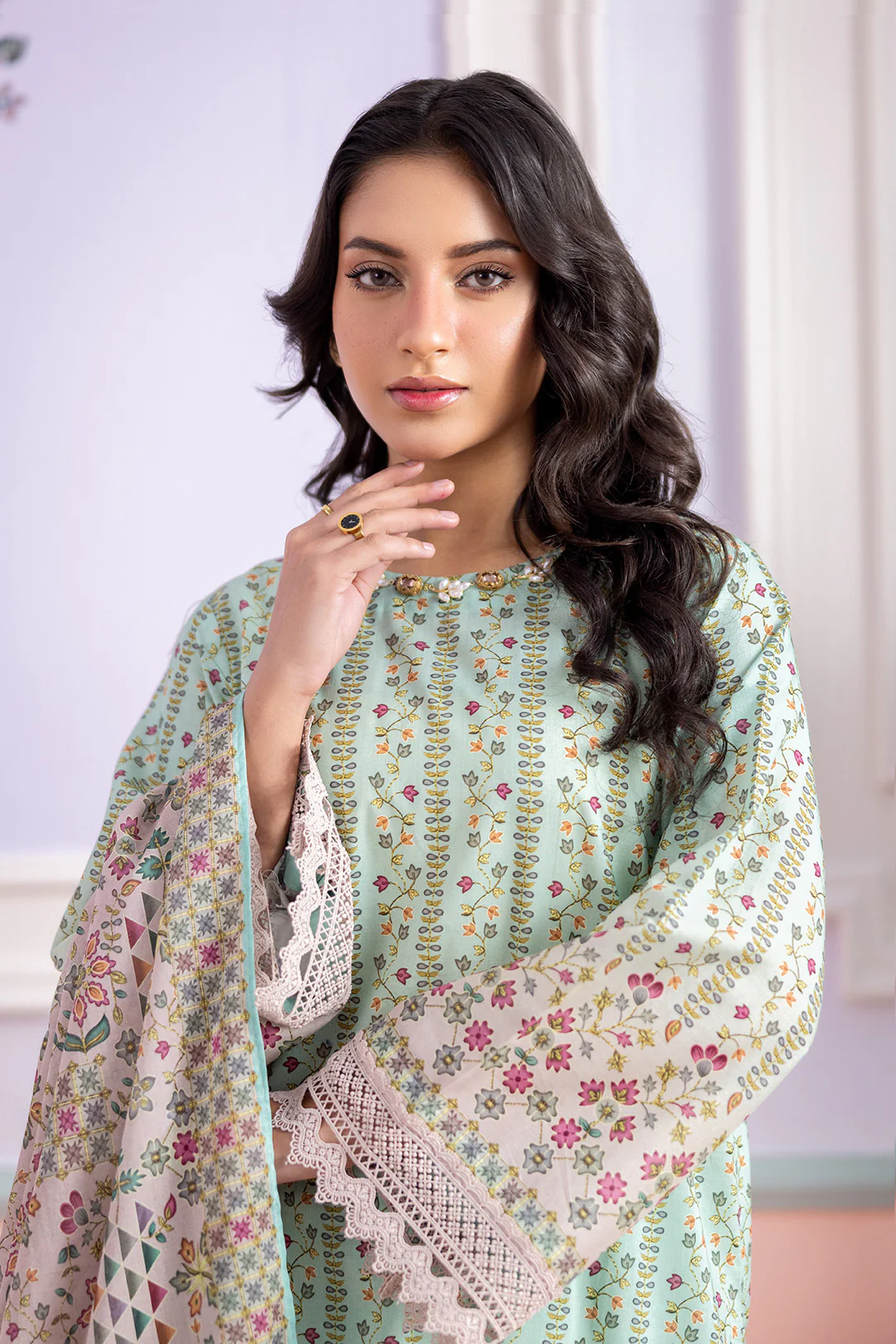 Shirt Shalwar Dupatta - 0545 - Image 2