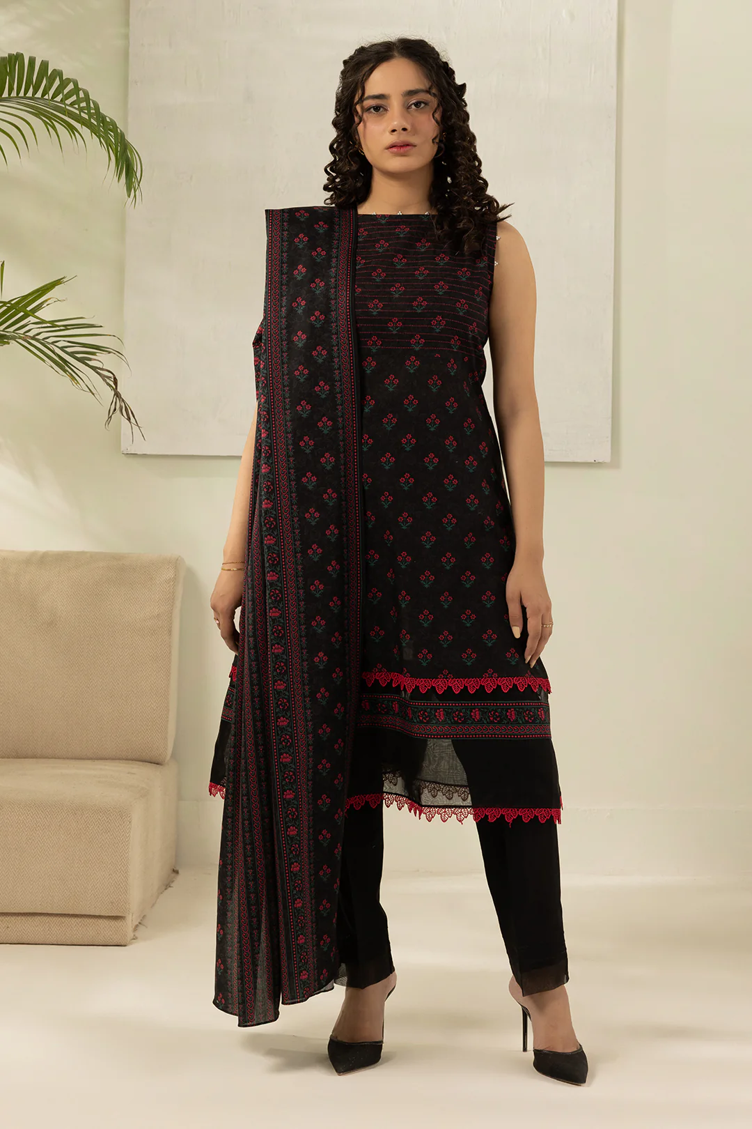 Shirt Shalwar Dupatta - 0546 - Image 11