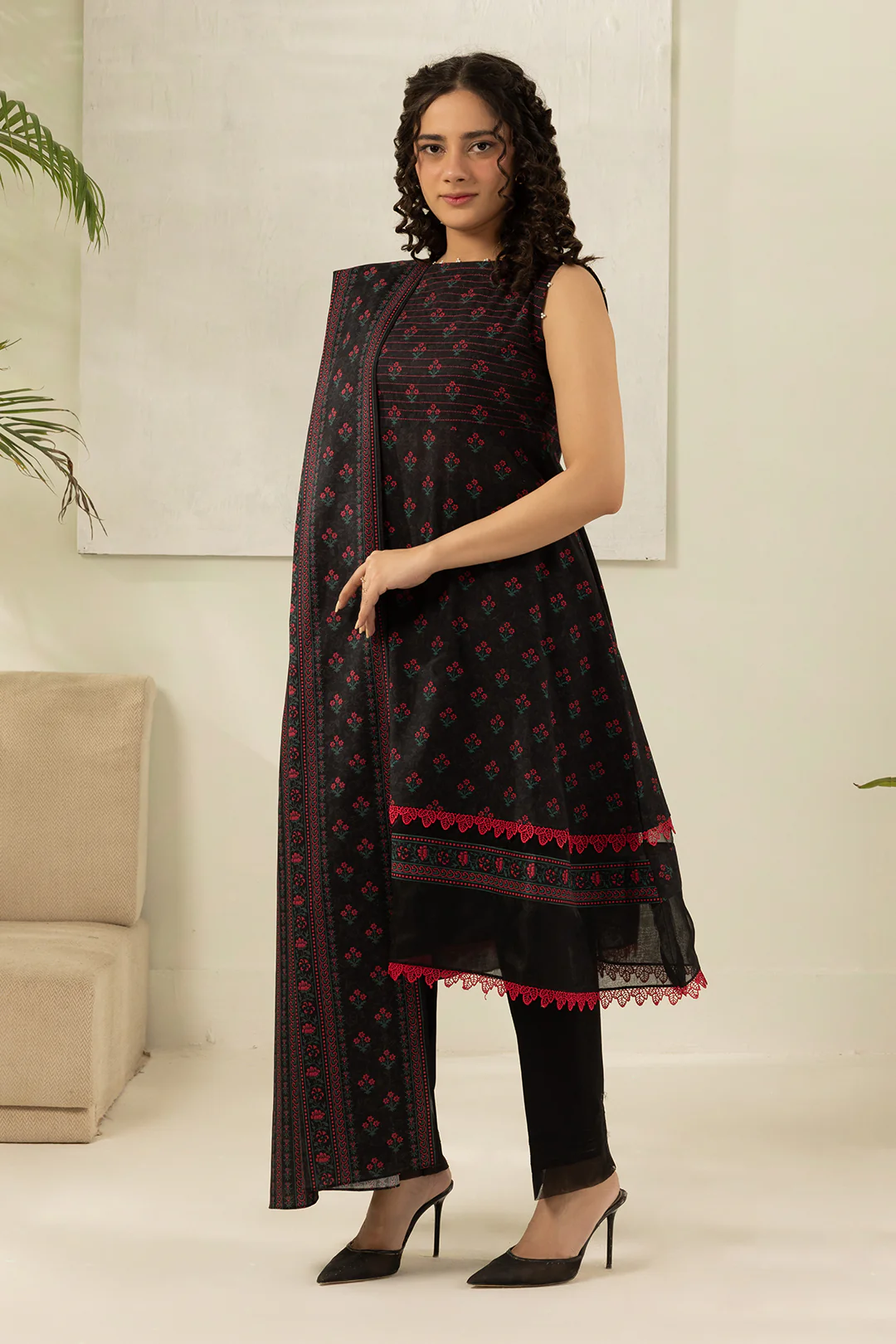Shirt Shalwar Dupatta - 0546 - Image 4
