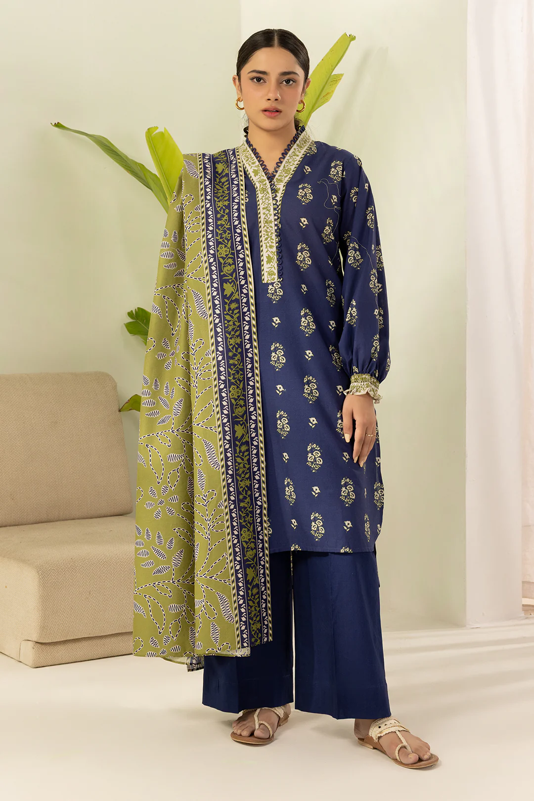 Shirt Shalwar Dupatta - 0550 - Image 3
