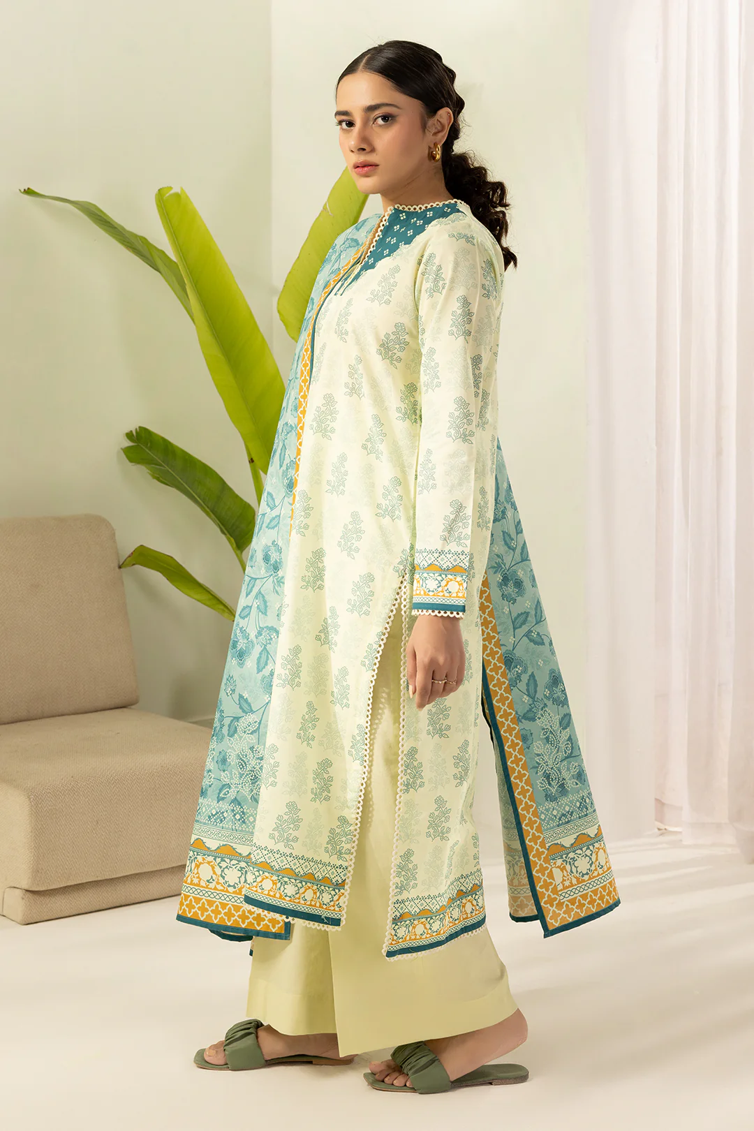 Shirt Shalwar Dupatta - 0553 - Image 8