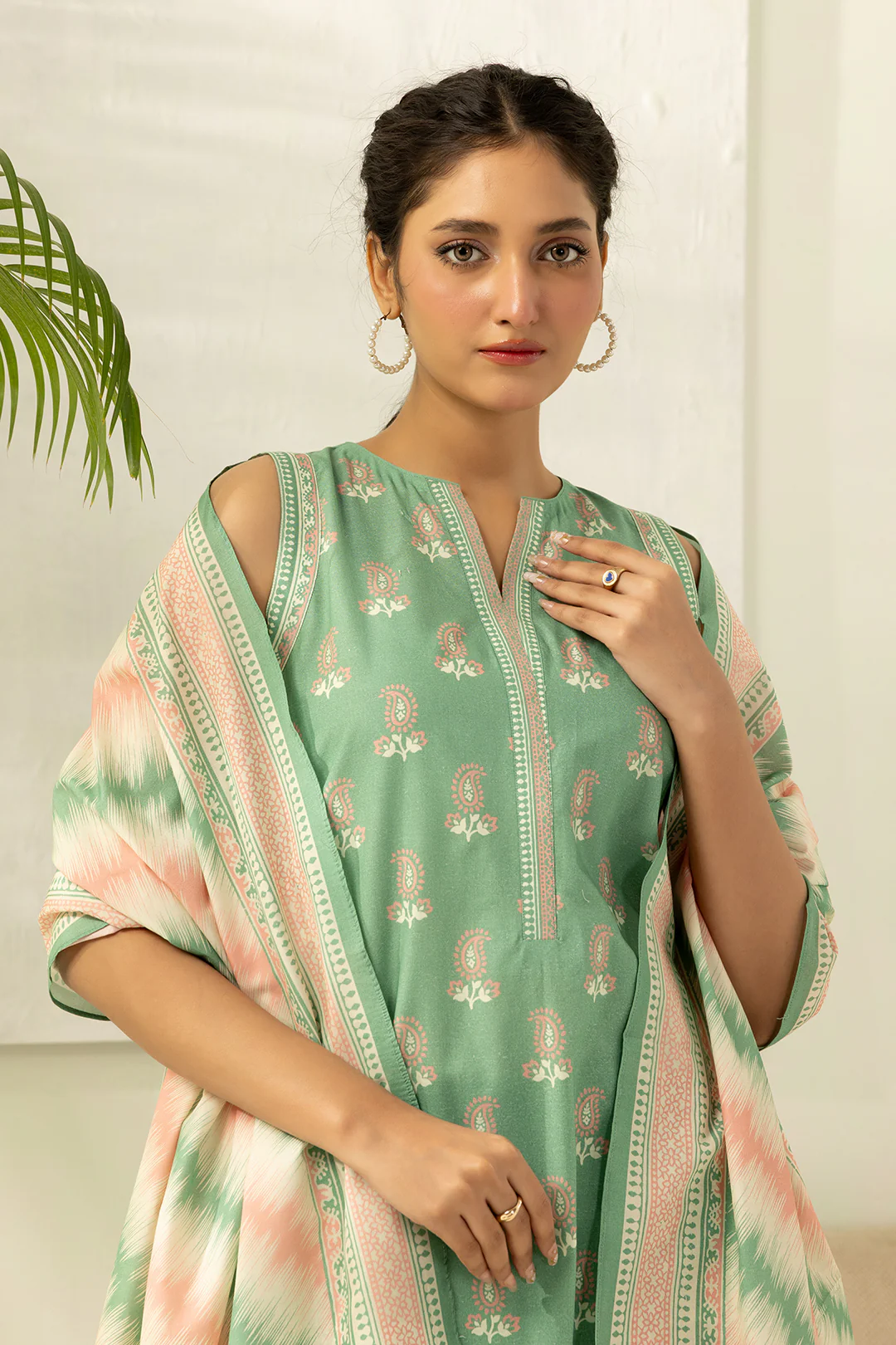 Shirt Shalwar Dupatta - 0554 - Image 2