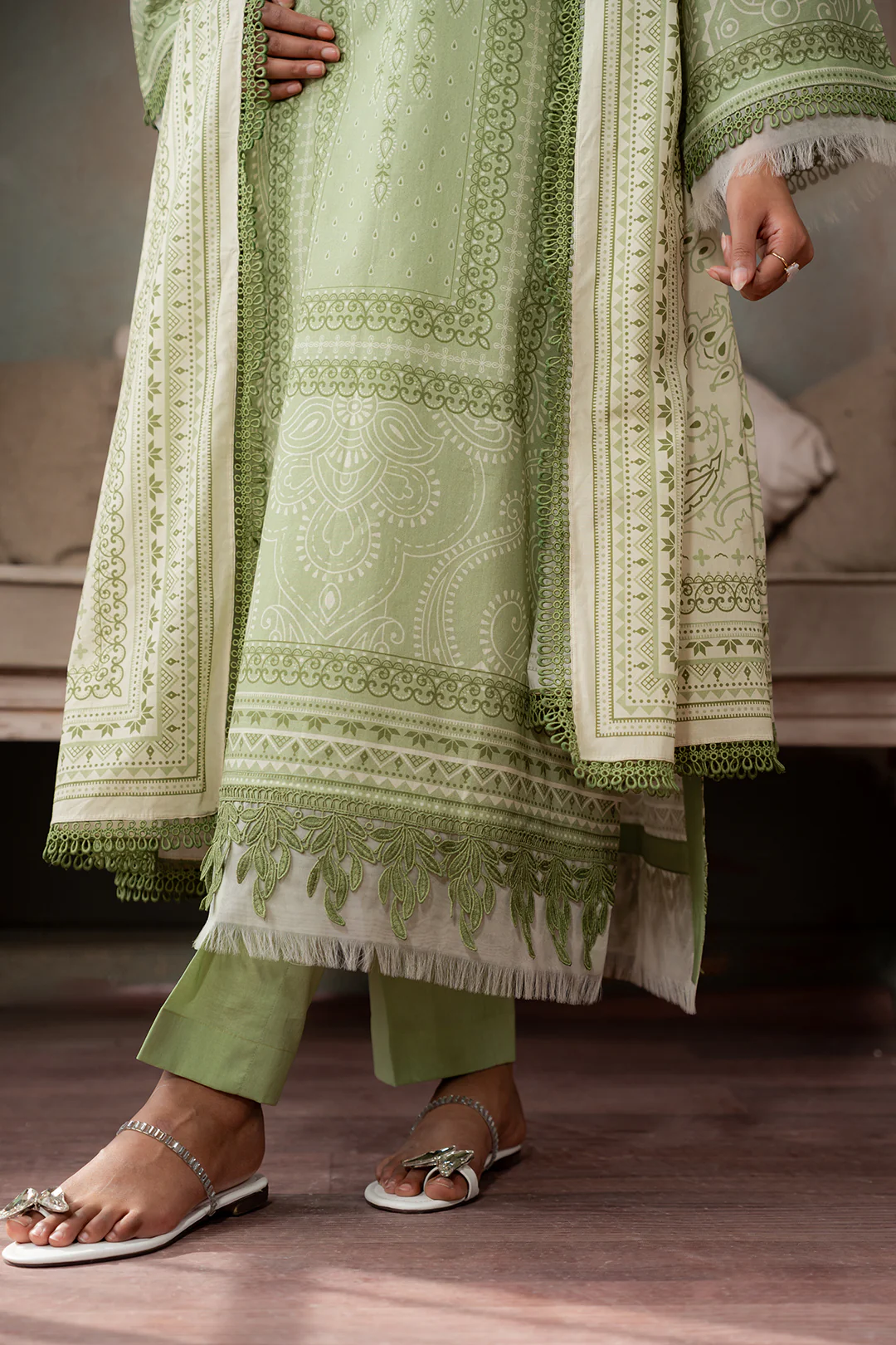 Shirt Shalwar Dupatta - 0555 - Image 5