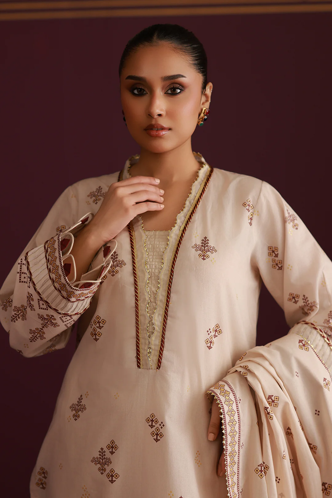 Shirt Shalwar Dupatta - 0562 - Image 2