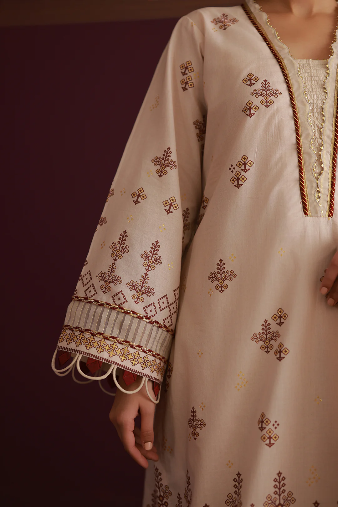 Shirt Shalwar Dupatta - 0562 - Image 5