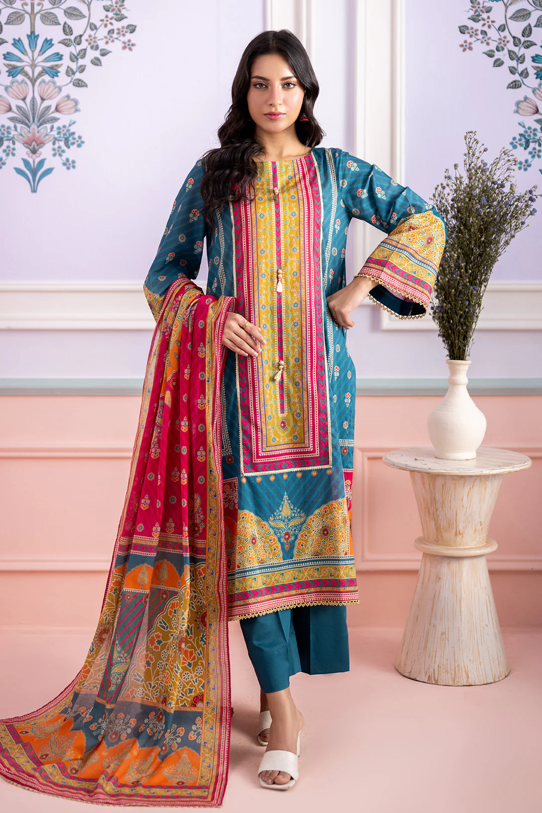 Shirt Shalwar Dupatta - 0605 - Image 6