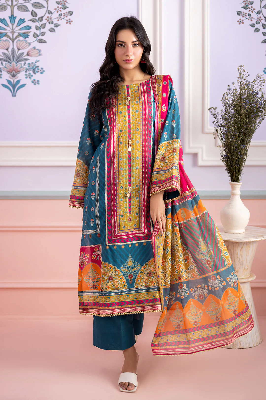 Shirt Shalwar Dupatta - 0605 - Image 7