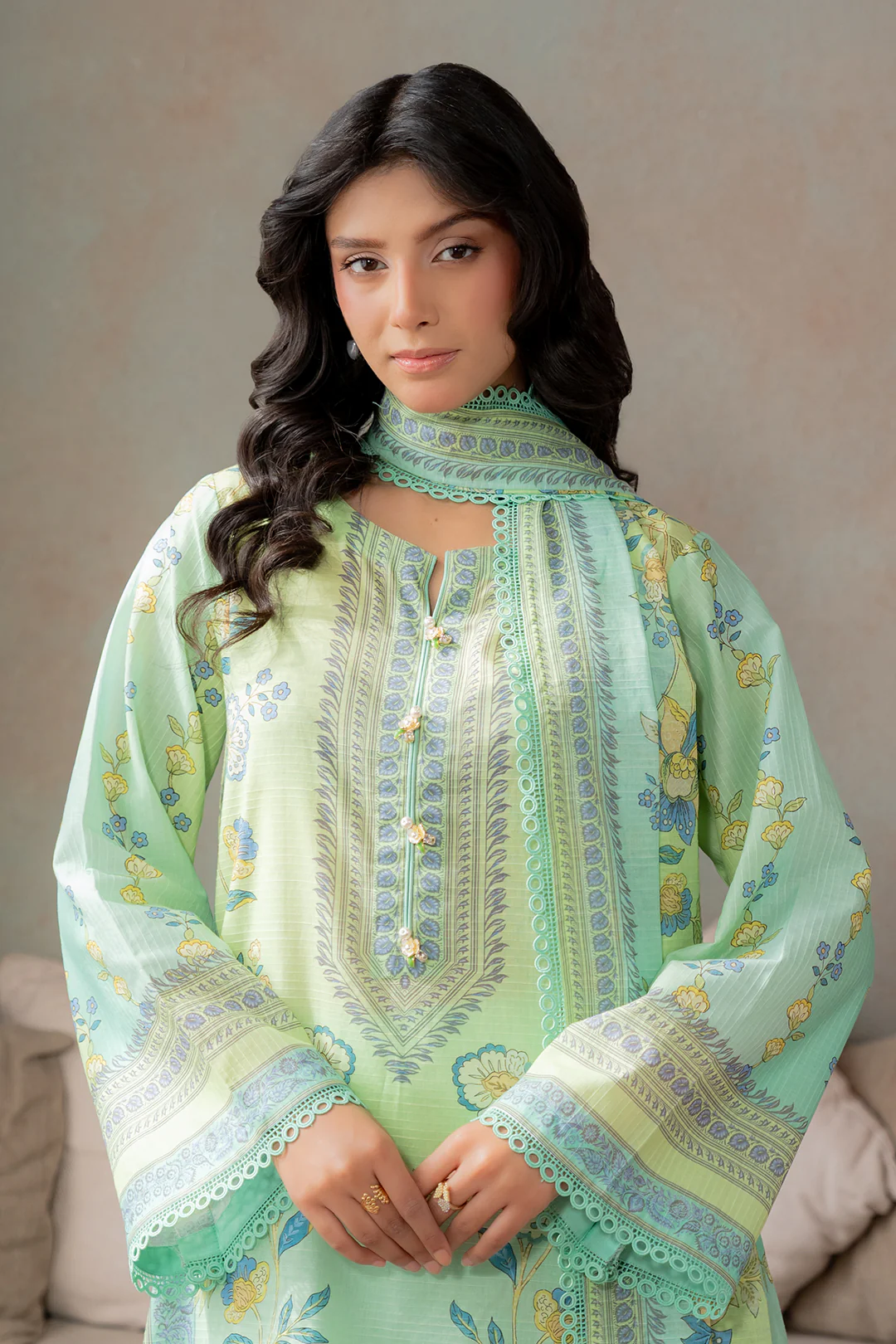 Shirt Shalwar Dupatta - 0613 - Image 2