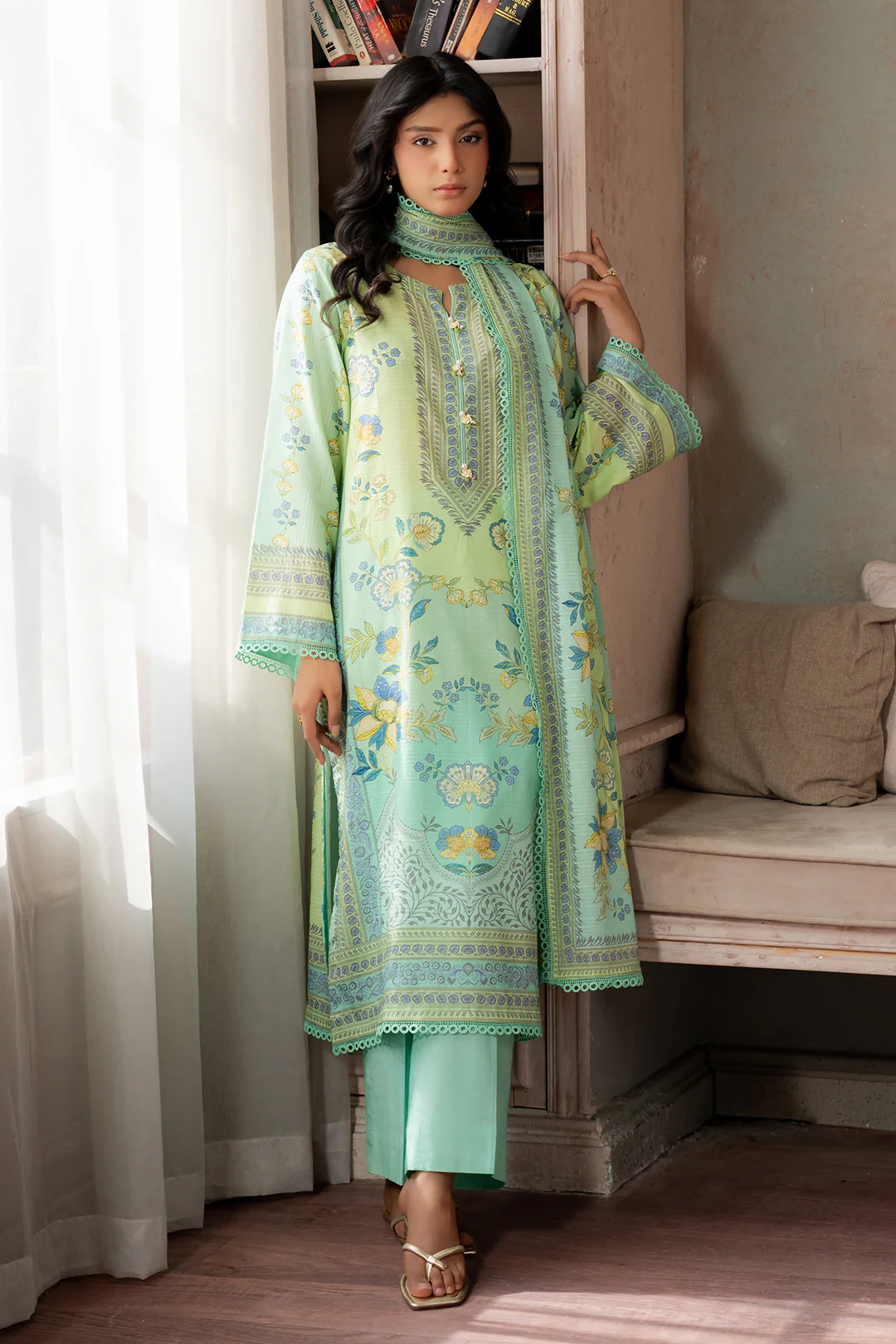 Shirt Shalwar Dupatta - 0613 - Image 5