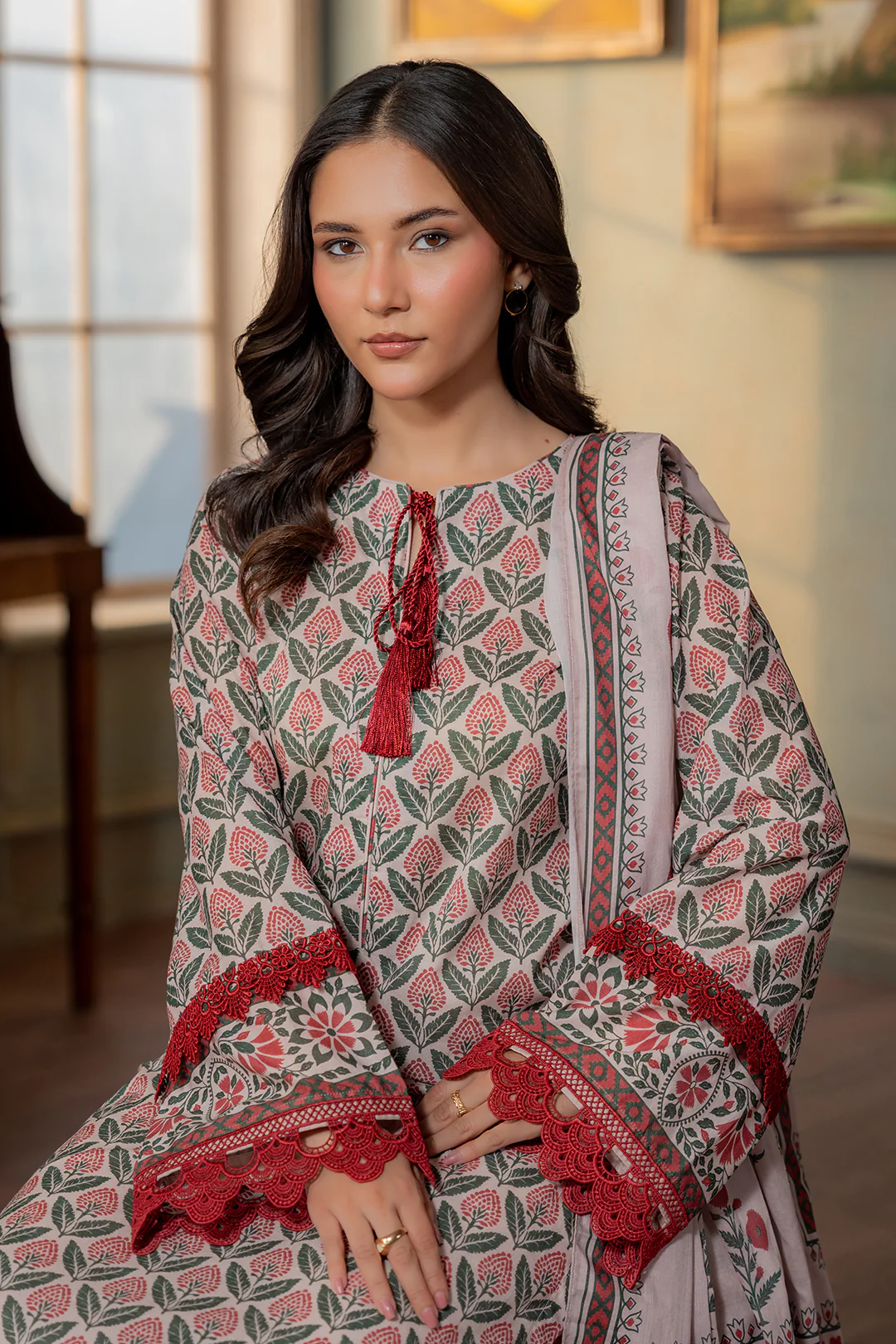 Shirt Shalwar Dupatta - 0619 - Image 2