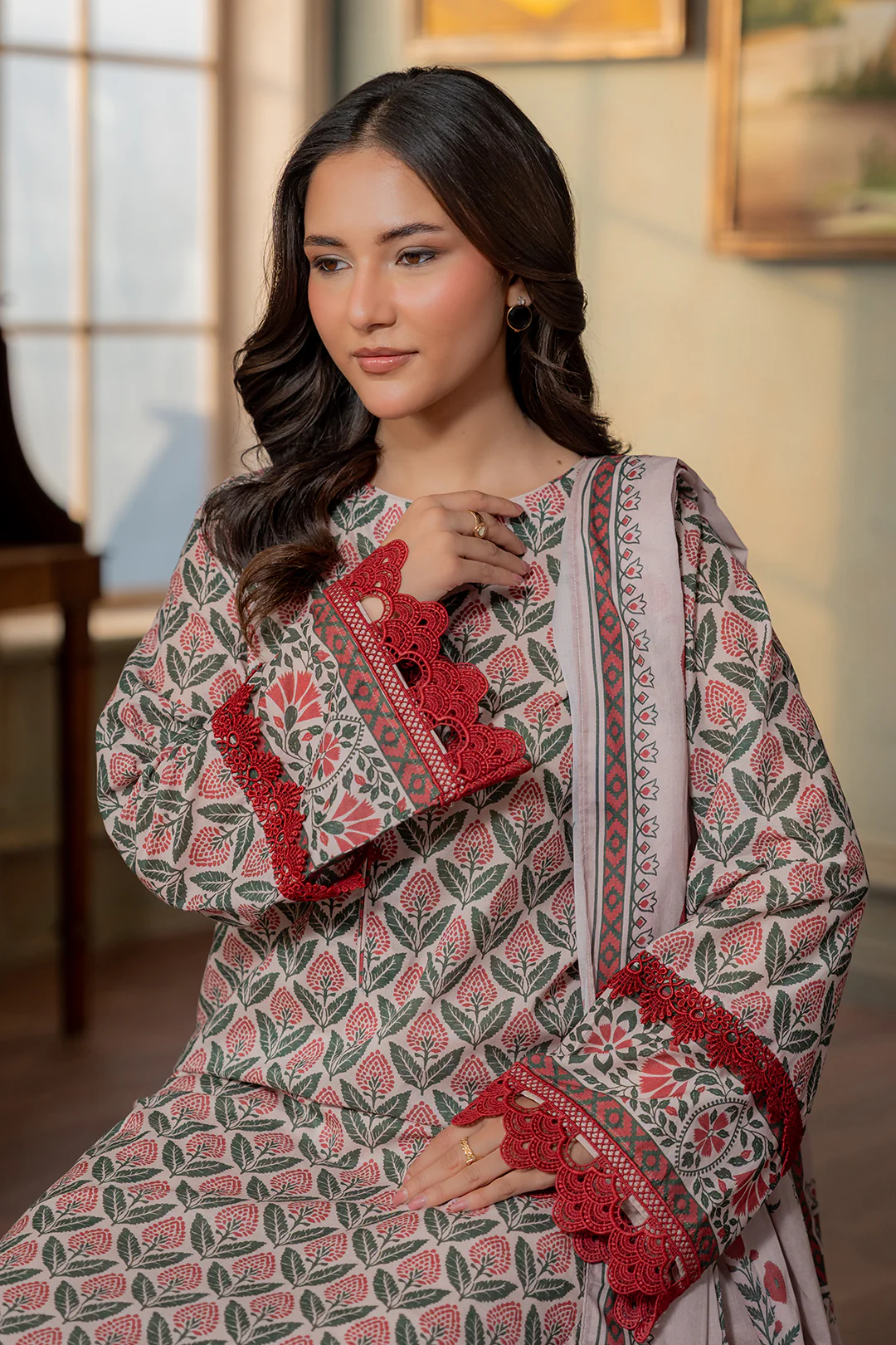 Shirt Shalwar Dupatta - 0619 - Image 3