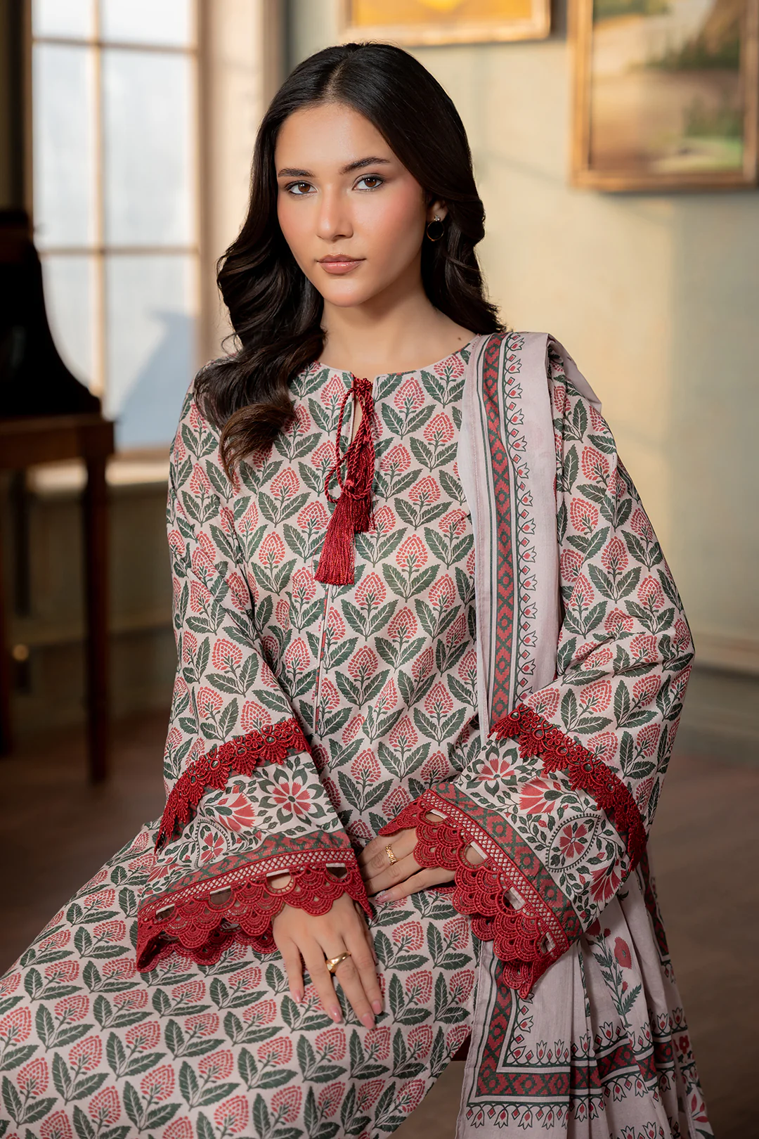 Shirt Shalwar Dupatta - 0619 - Image 6