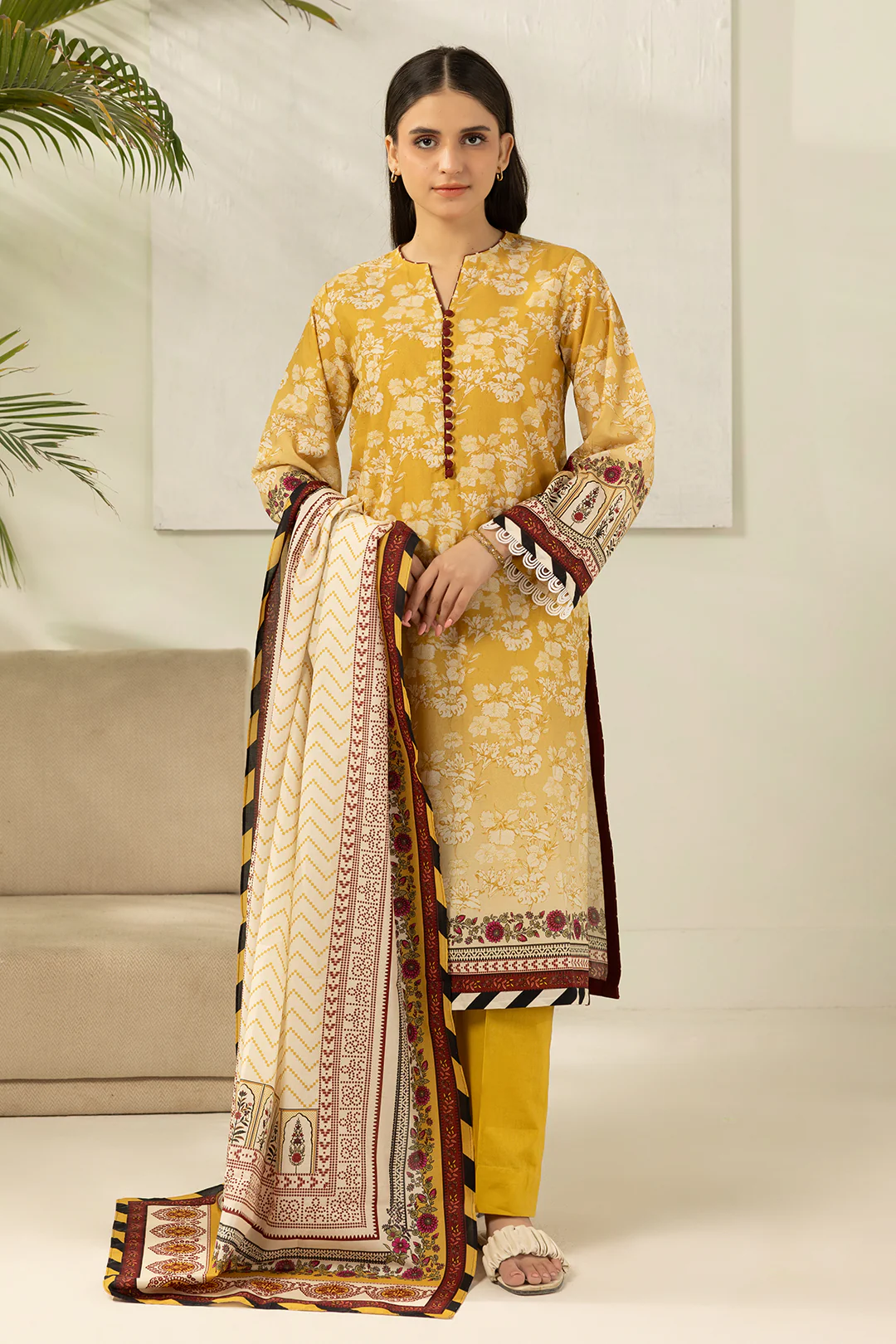 Shirt Shalwar Dupatta - 0623 - Image 3