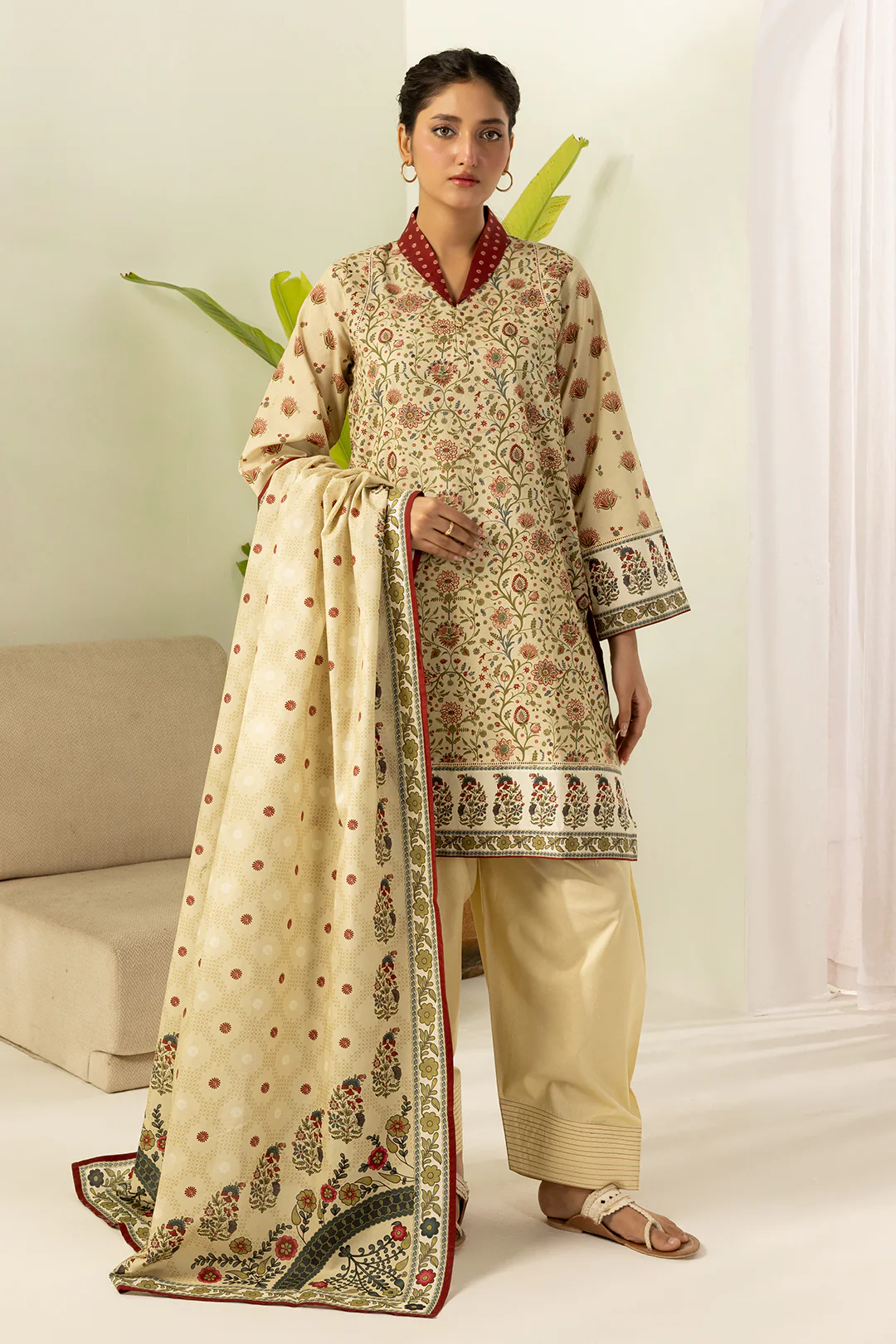Shirt Shalwar Dupatta - 0624 - Image 3