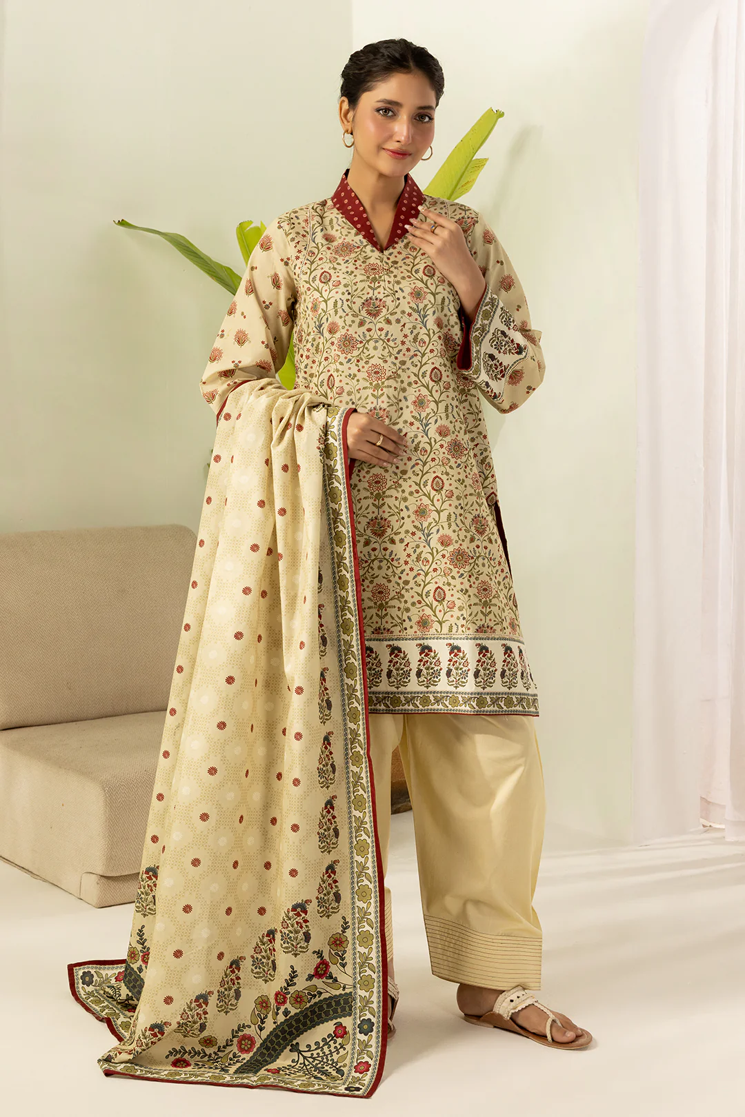 Shirt Shalwar Dupatta - 0624 - Image 7