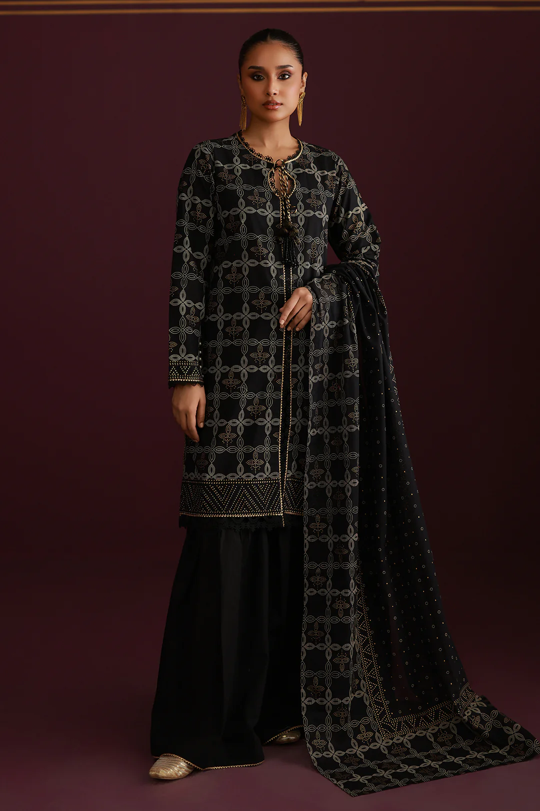 Shirt Shalwar Dupatta - 0632 - Image 4