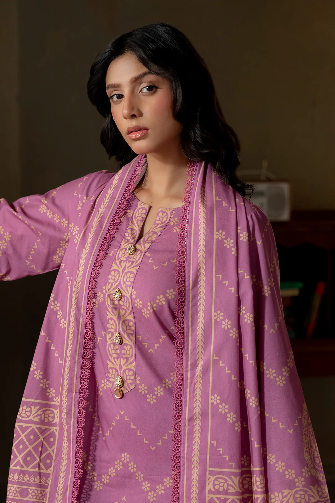 Shirt Shalwar Dupatta - 0633 - Image 2
