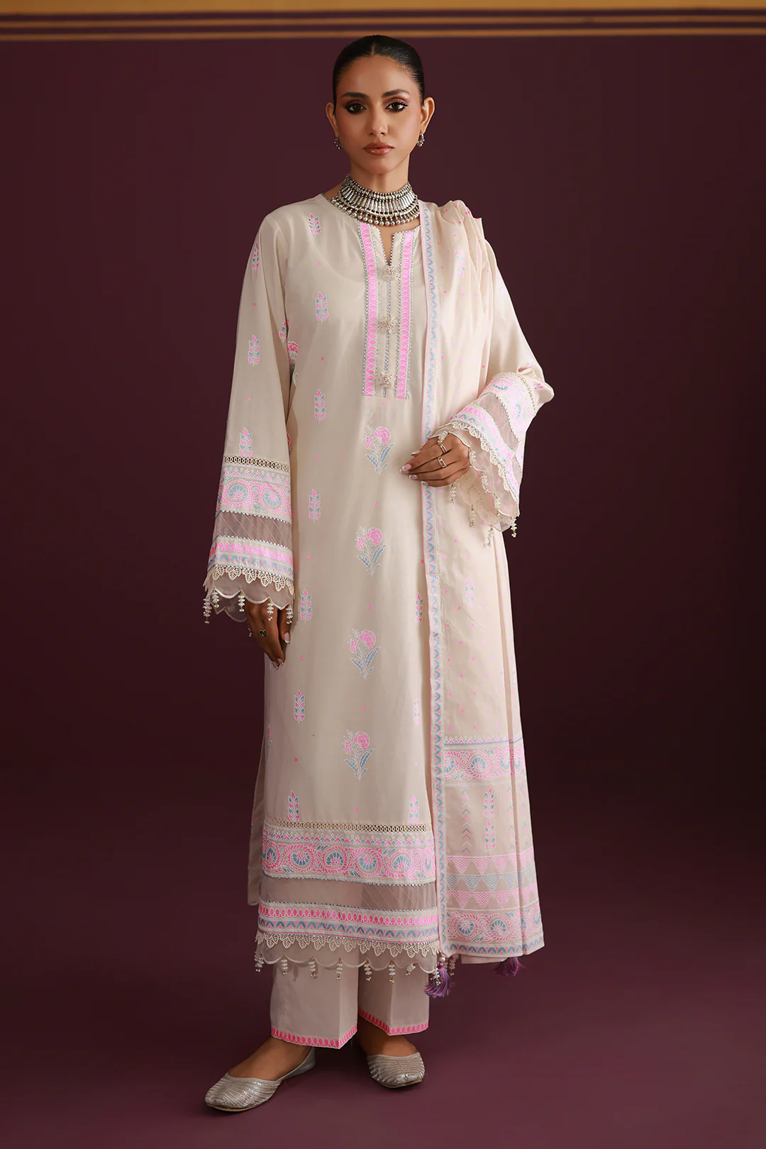 Shirt Shalwar Dupatta - 0634