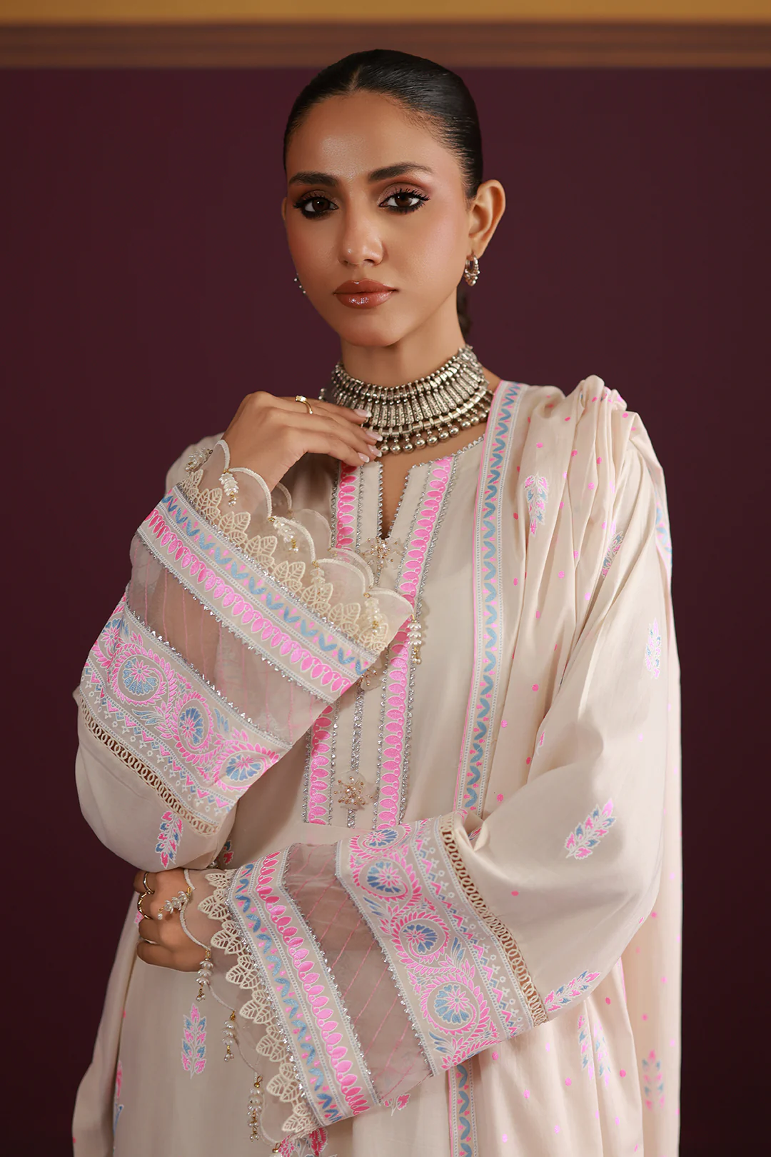 Shirt Shalwar Dupatta - 0634 - Image 2