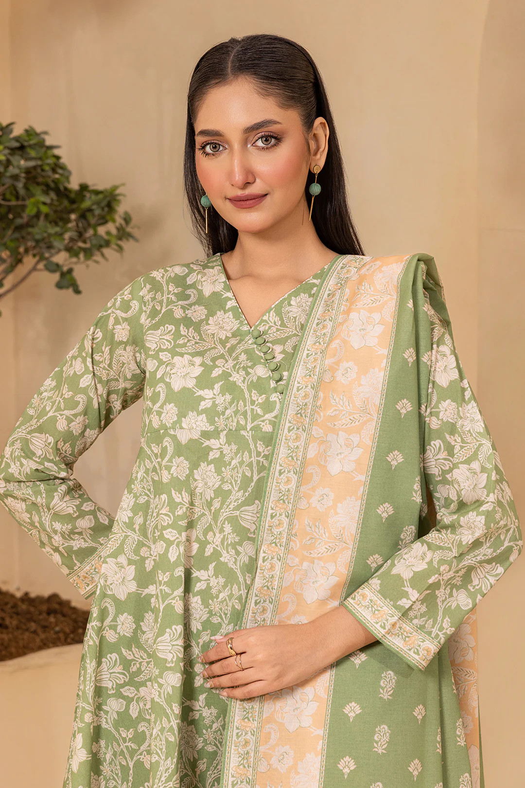 Shirt Shalwar Dupatta - 0683 - Image 2
