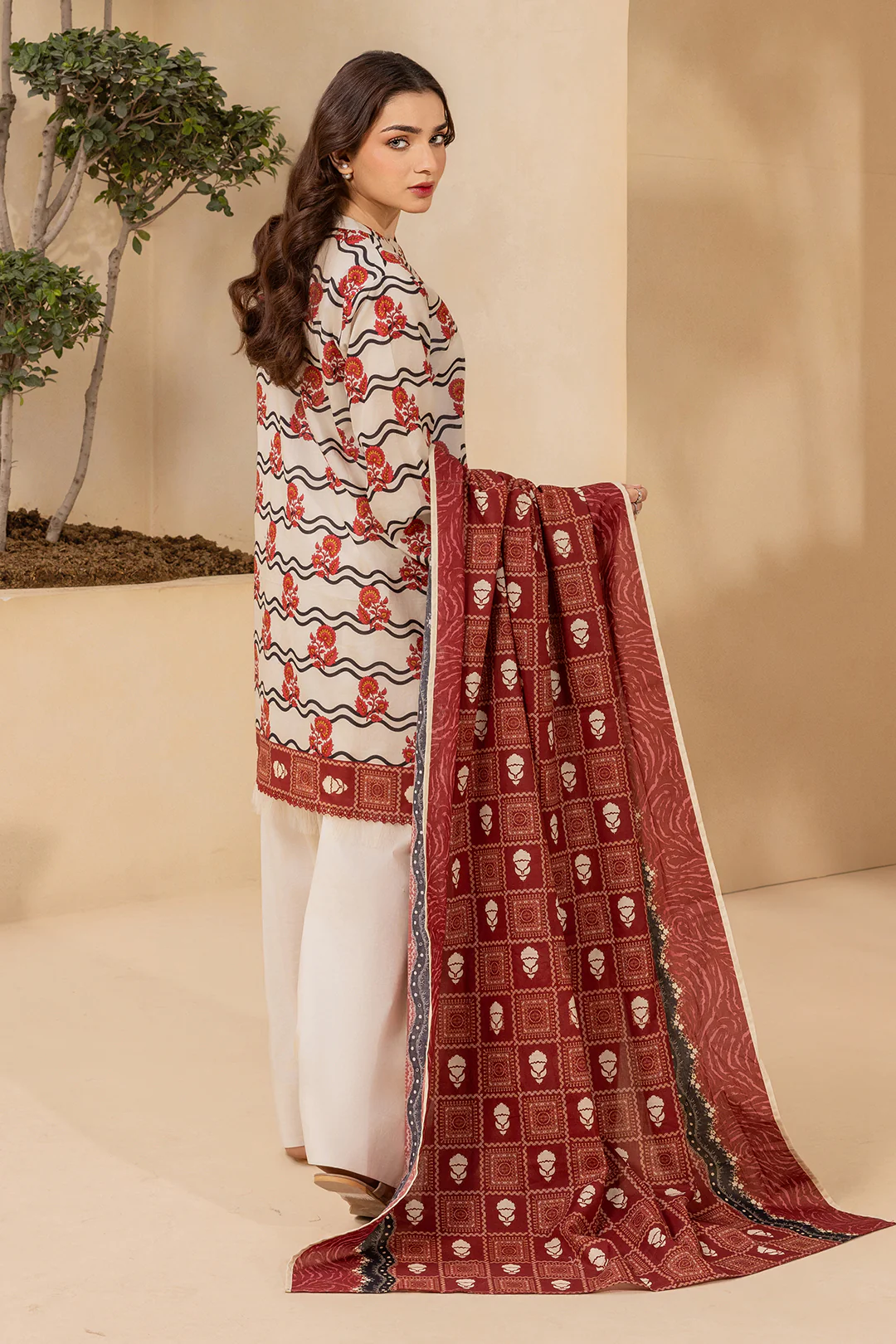 Shirt Shalwar Dupatta - 0693 - Image 6