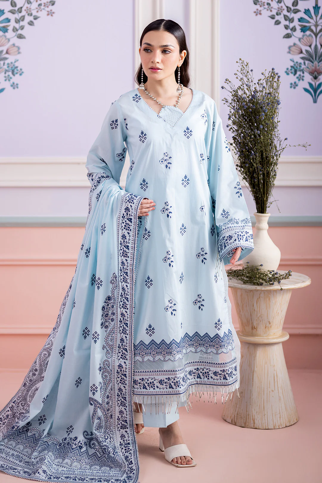 Shirt Shalwar Dupatta - 0696 - Image 4
