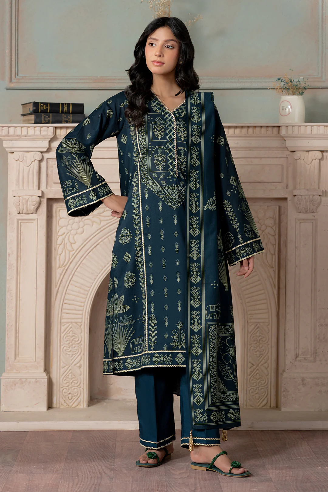 Shirt Shalwar Dupatta - 0701 - Image 4