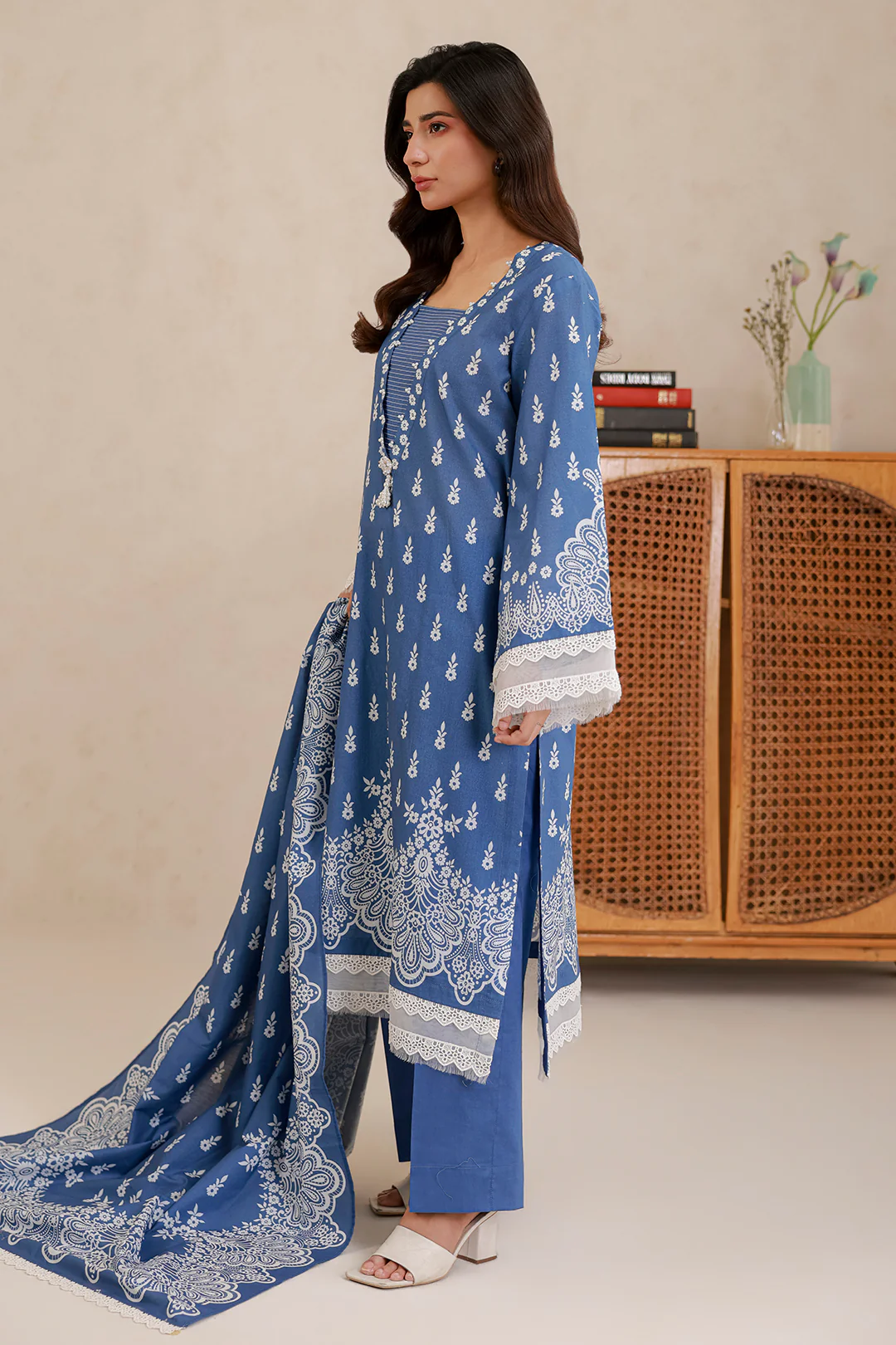 Shirt Shalwar Dupatta - 0703 - Image 4