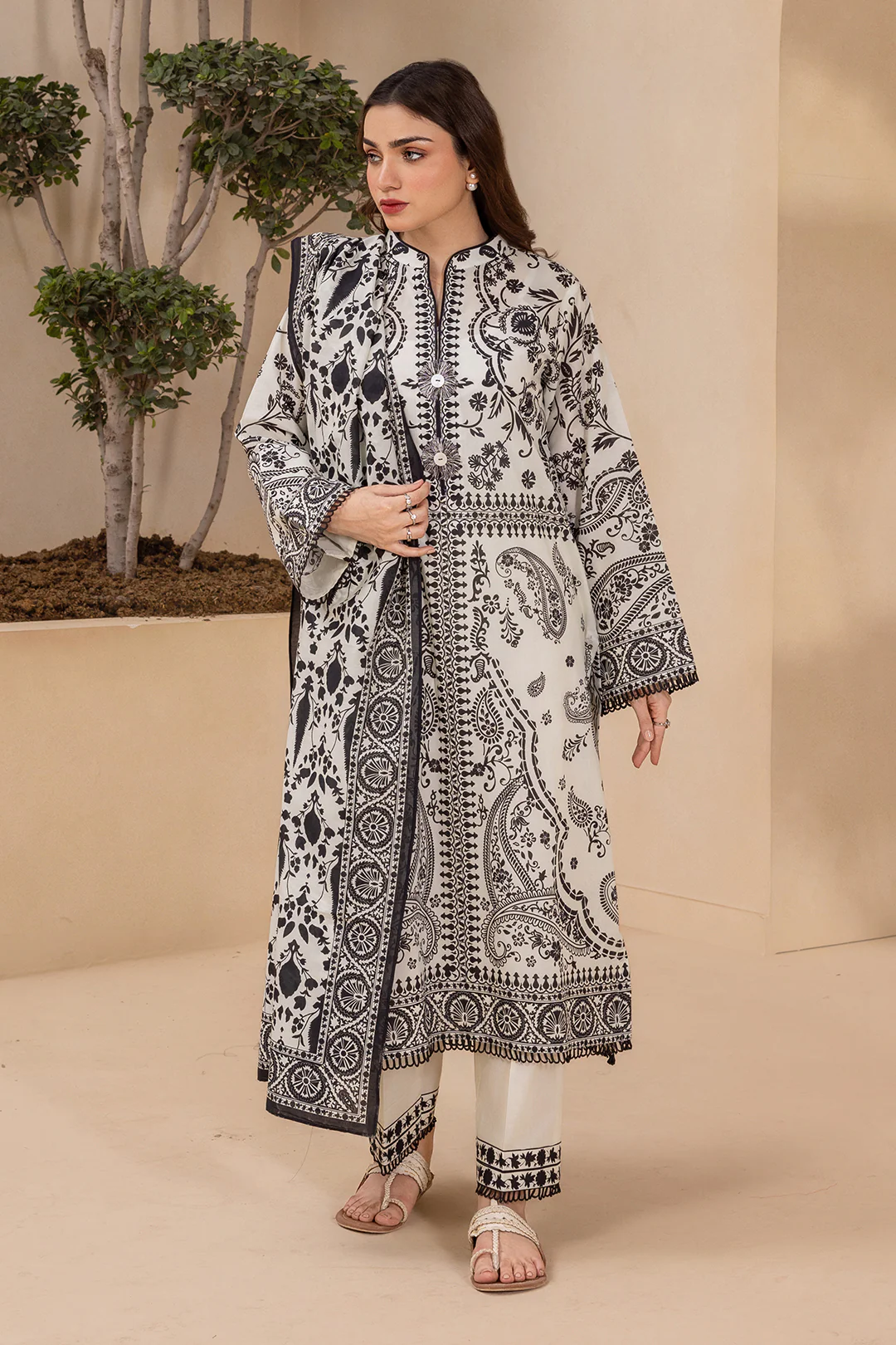 Shirt Shalwar Dupatta - 0745
