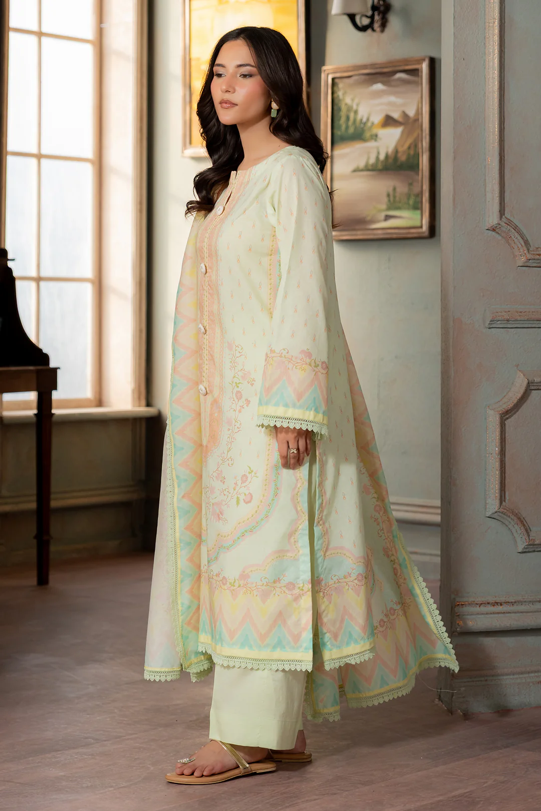 Shirt Shalwar Dupatta - 0746 - Image 6