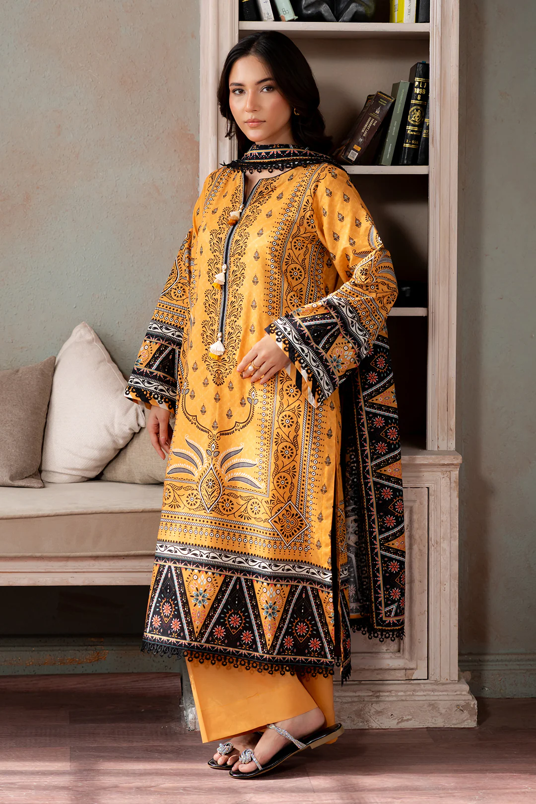 Shirt Shalwar Dupatta - 0748 - Image 6