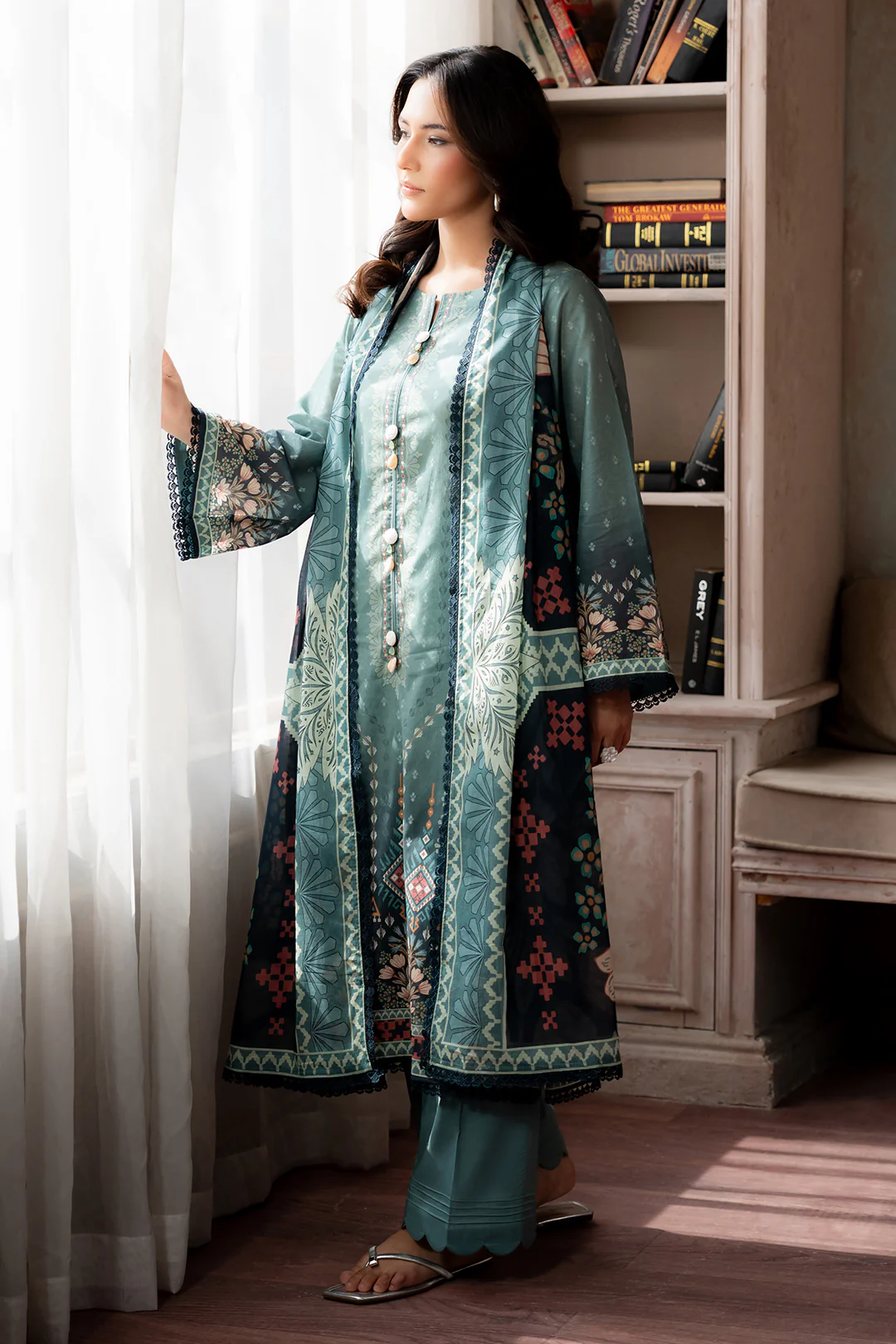 Shirt Shalwar Dupatta - 0752 - Image 7