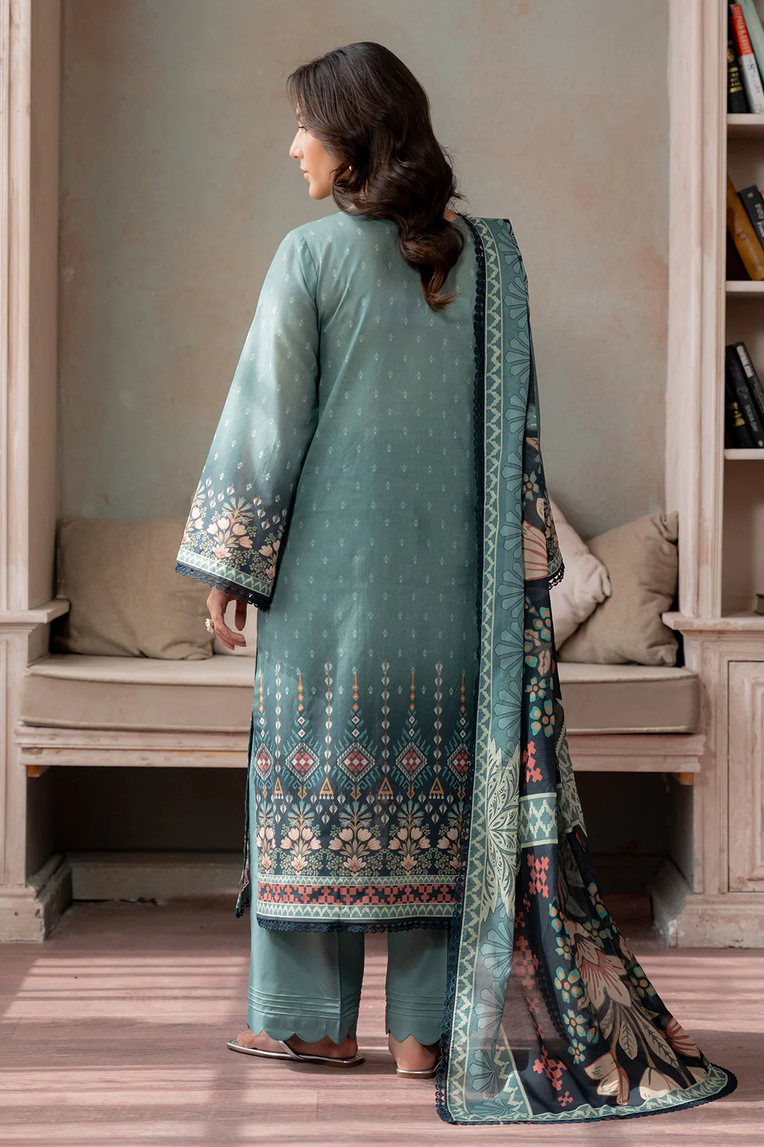 Shirt Shalwar Dupatta - 0752 - Image 9