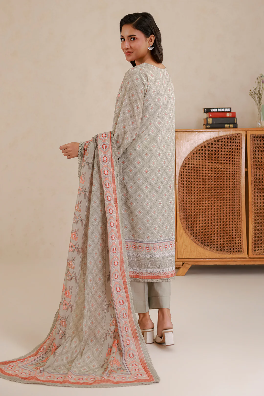 Shirt Shalwar Dupatta - 0754 - Image 11