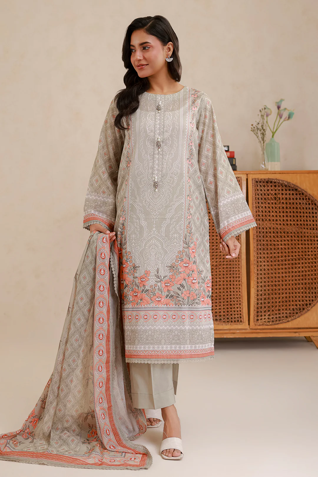 Shirt Shalwar Dupatta - 0754 - Image 6