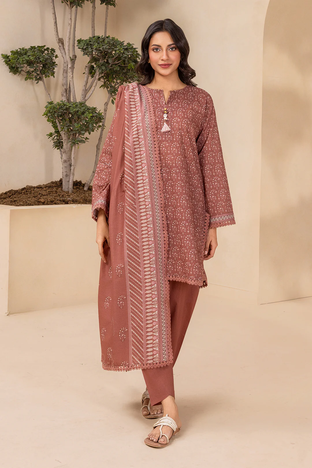 Shirt Shalwar Dupatta - 0755 - Image 3