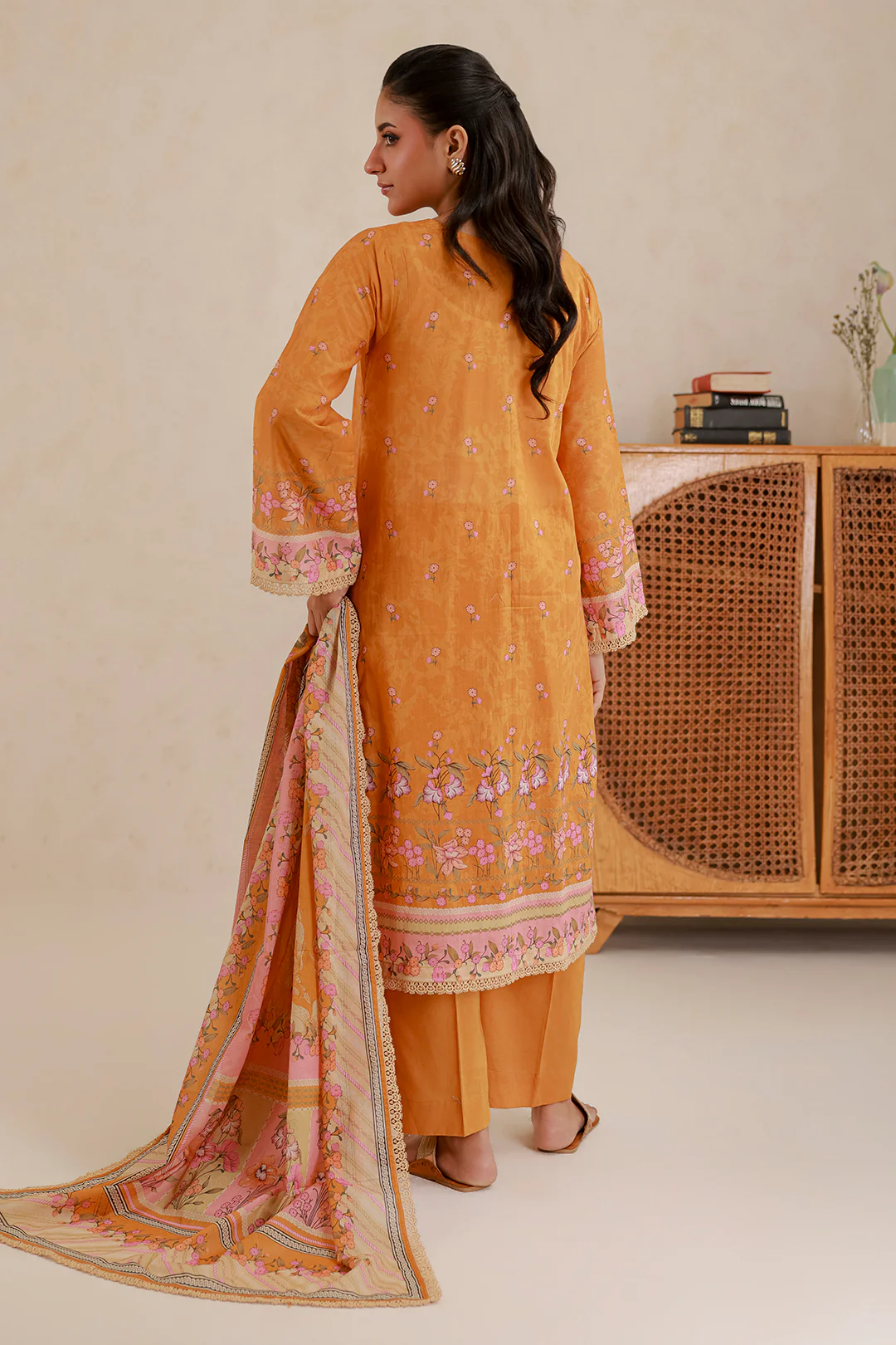 Shirt Shalwar Dupatta - 0758 - Image 8