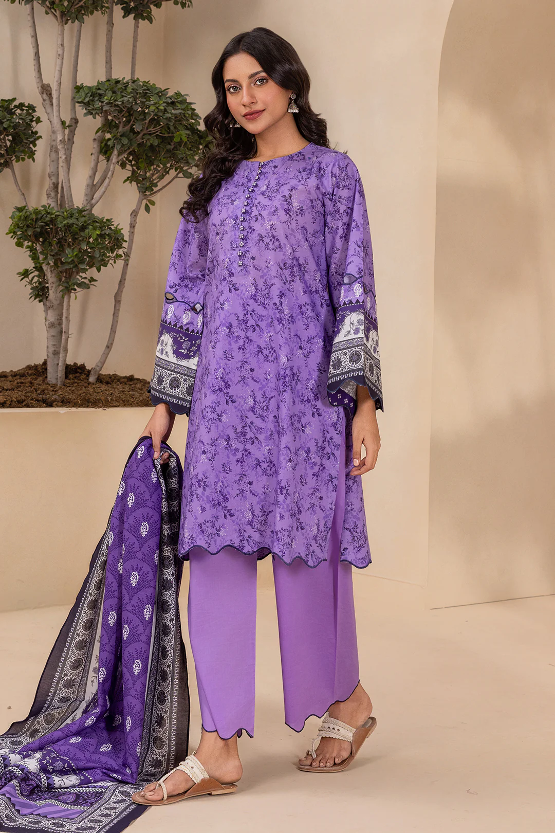 Shirt Shalwar Dupatta - 0764 - Image 4