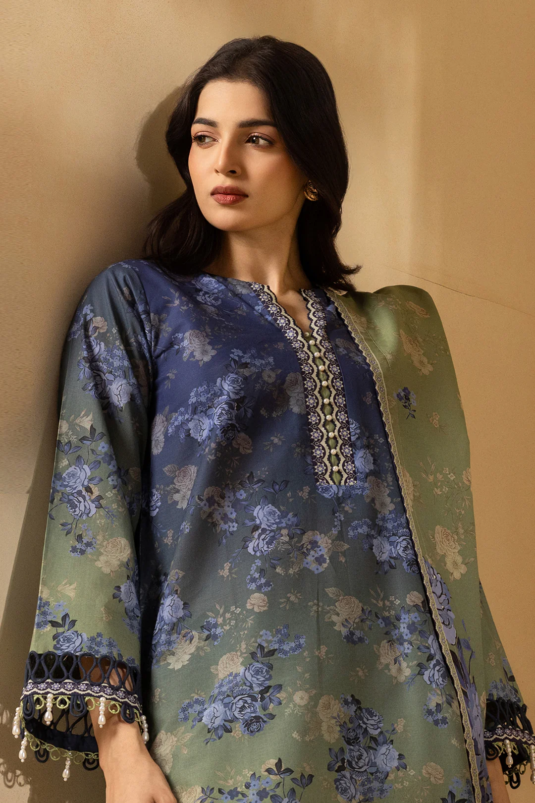 Shirt Shalwar Dupatta - 0766 - Image 2