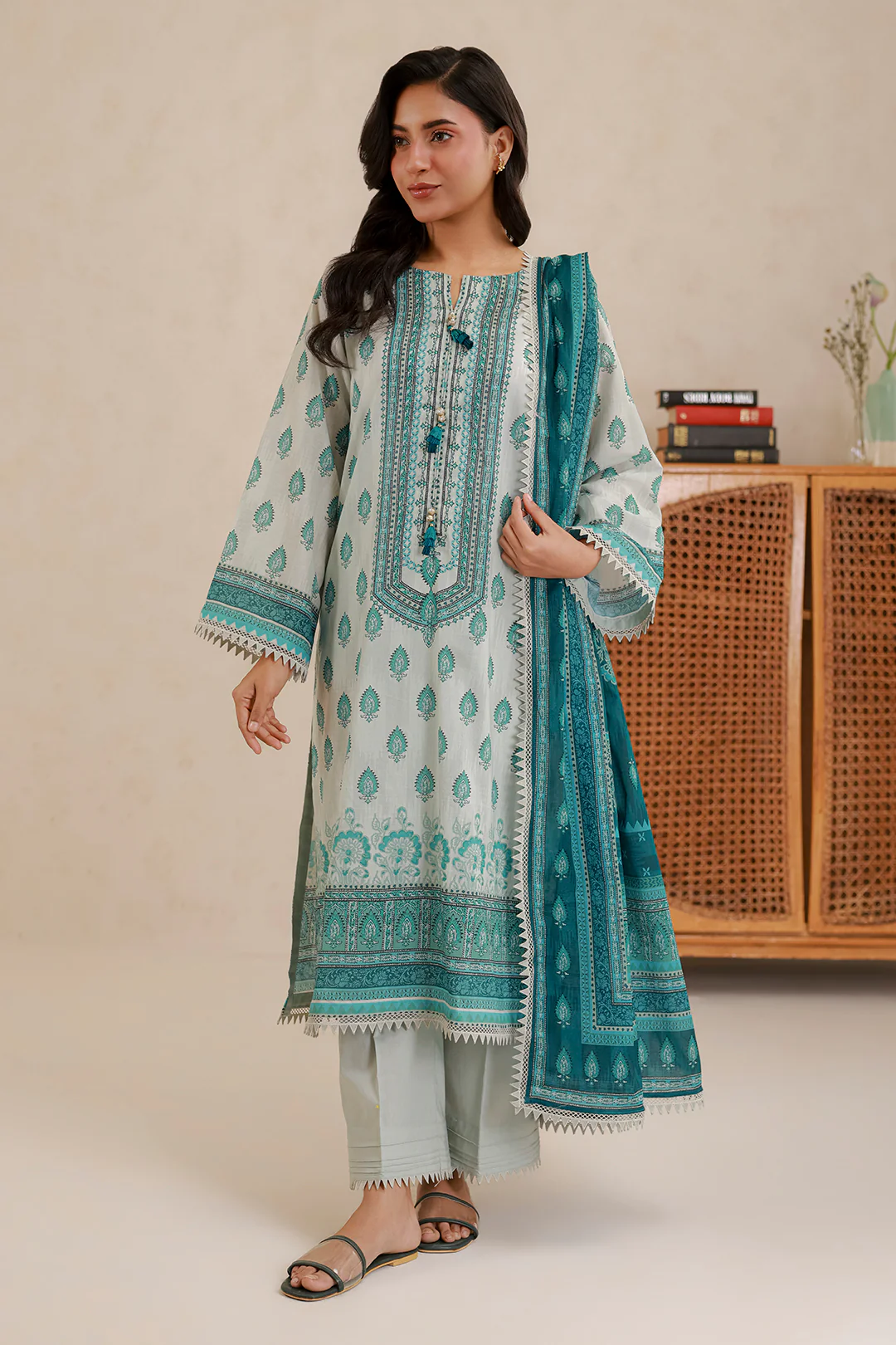 Shirt Shalwar Dupatta - 0769 - Image 4