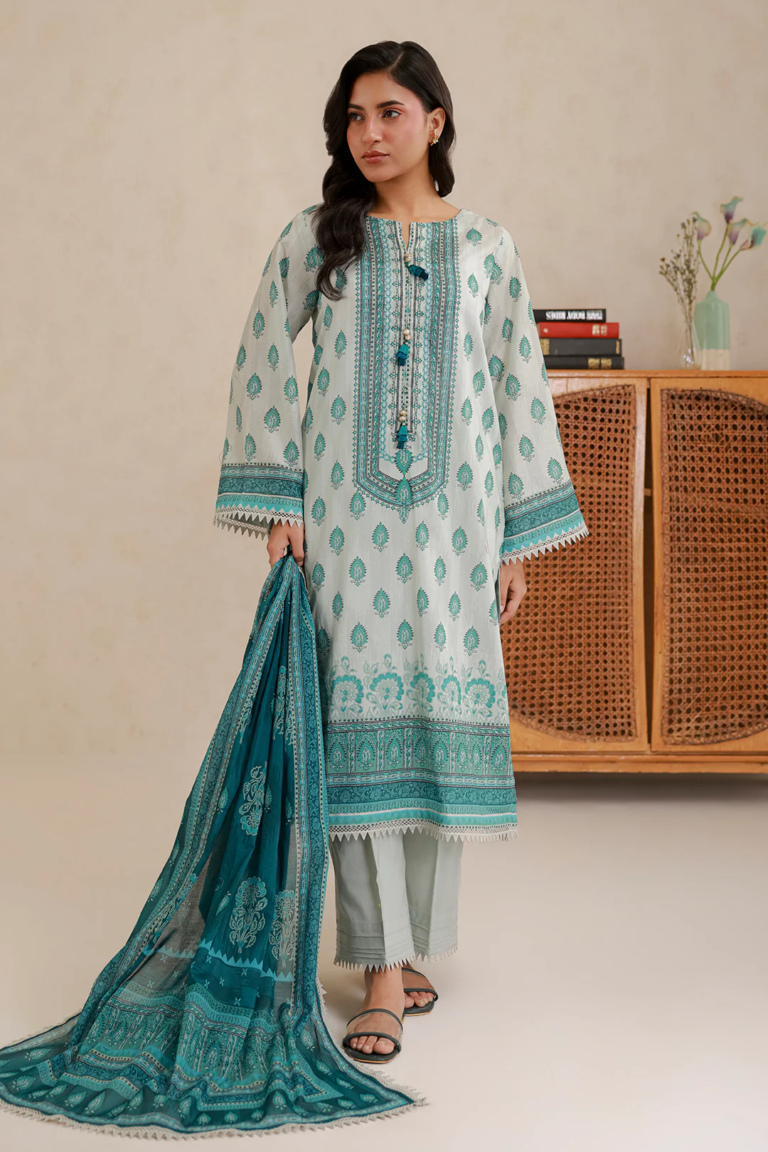 Shirt Shalwar Dupatta - 0769 - Image 7