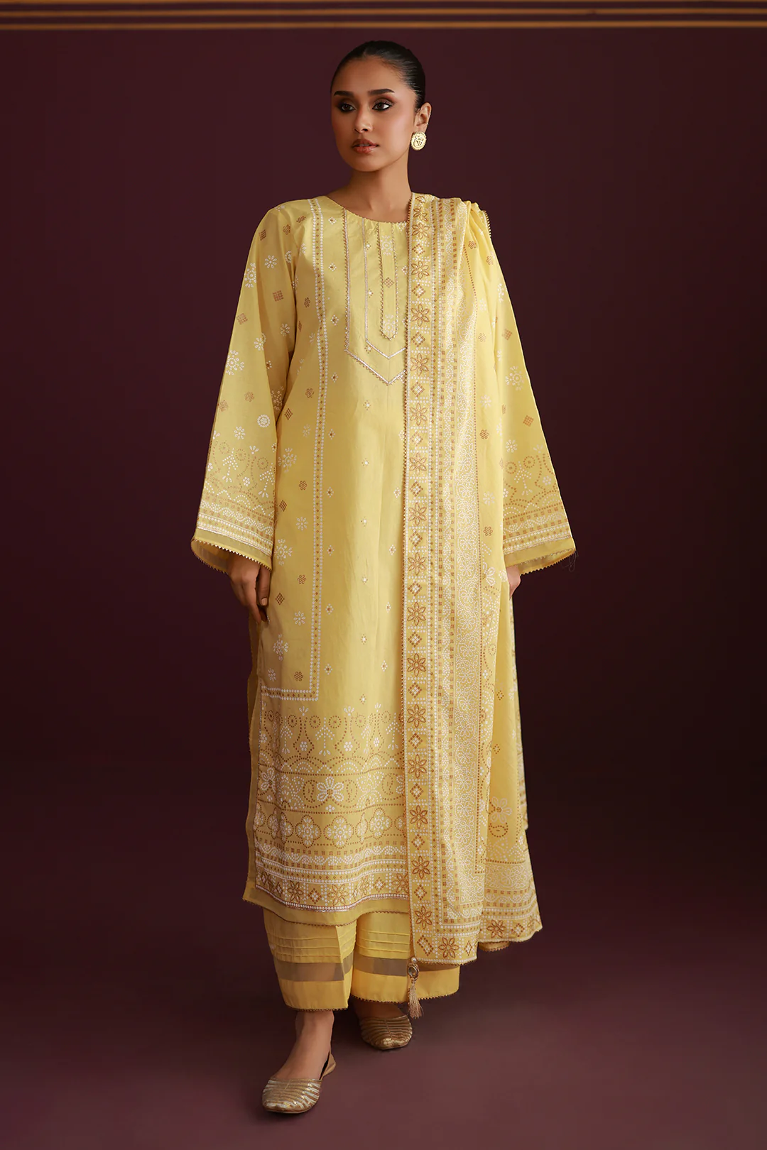 Shirt Shalwar Dupatta - 0772 - Image 3